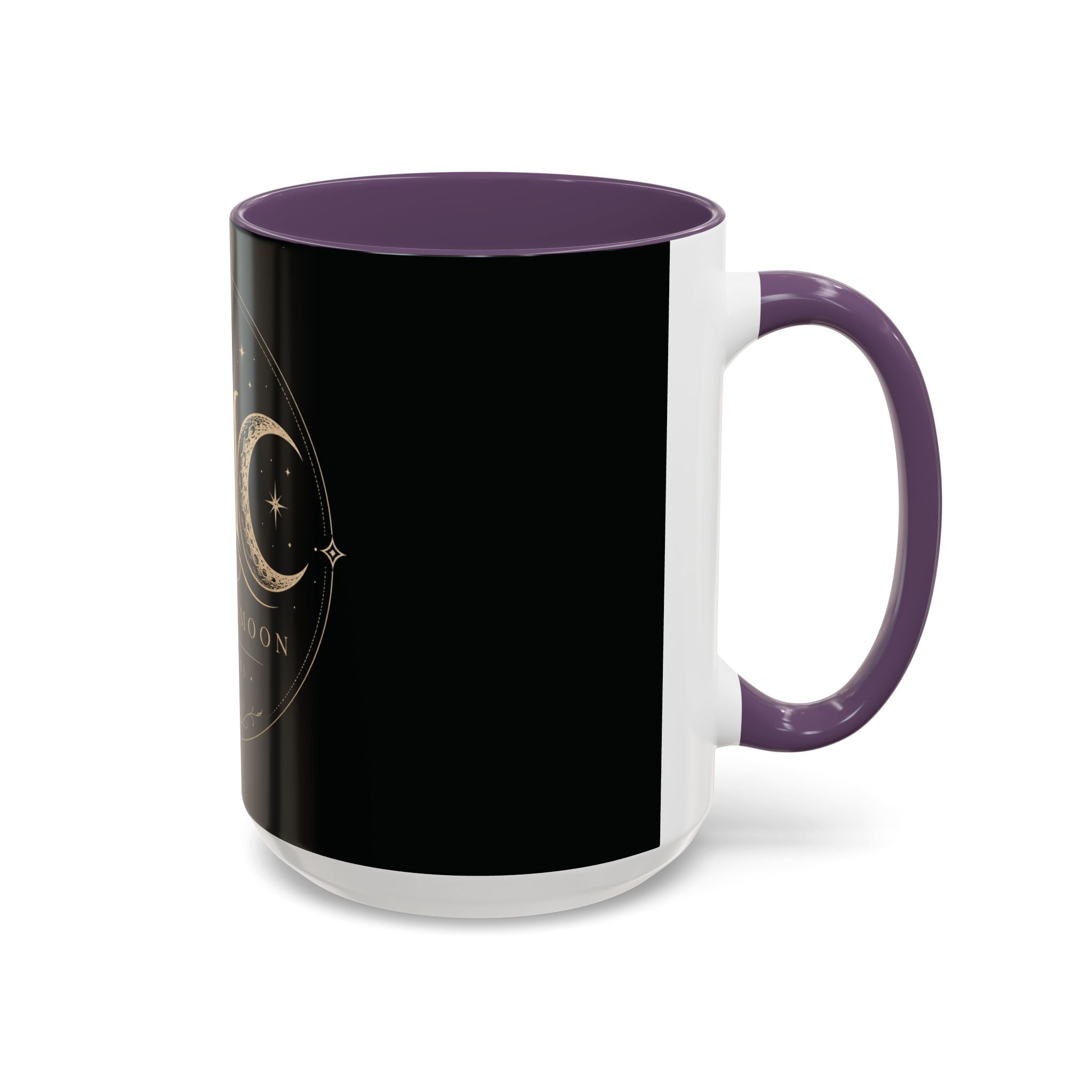 Mistress Moon crescent Mug mmc mono | Accent coffee mug 11oz 15oz