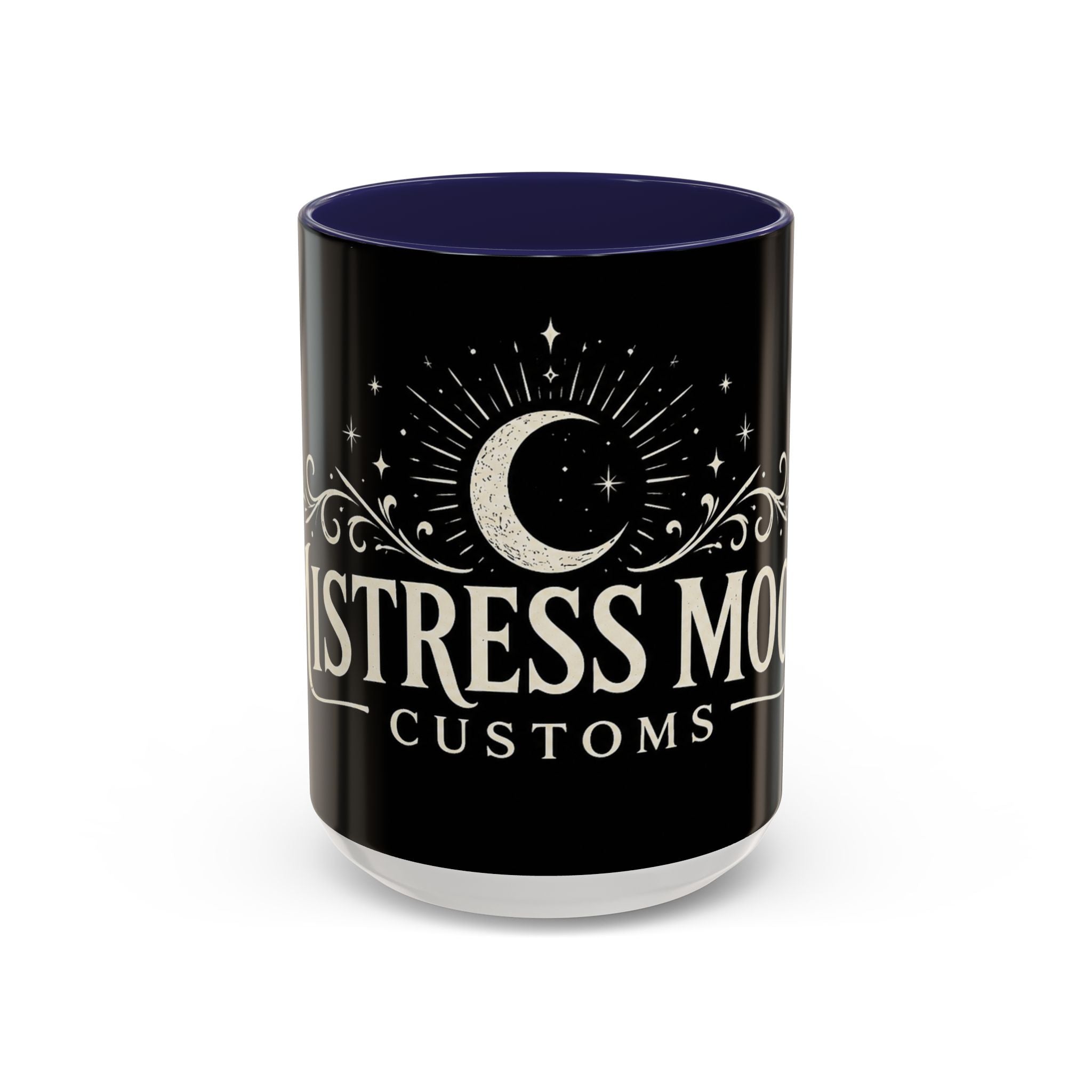 Mistress Moon crescent logo Mug | Accent coffee mug 11oz 15oz