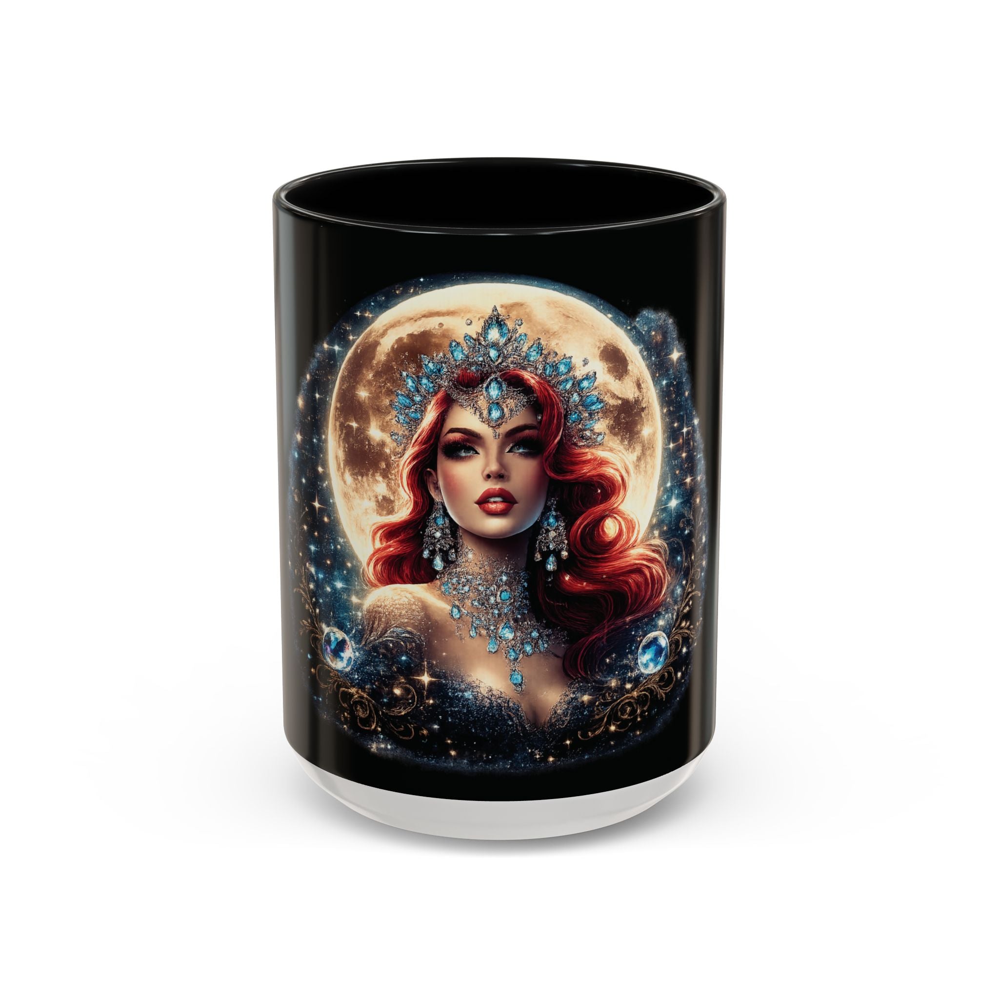 Mistress Moon crescent Mug mm4 | Accent coffee mug 11oz 15oz
