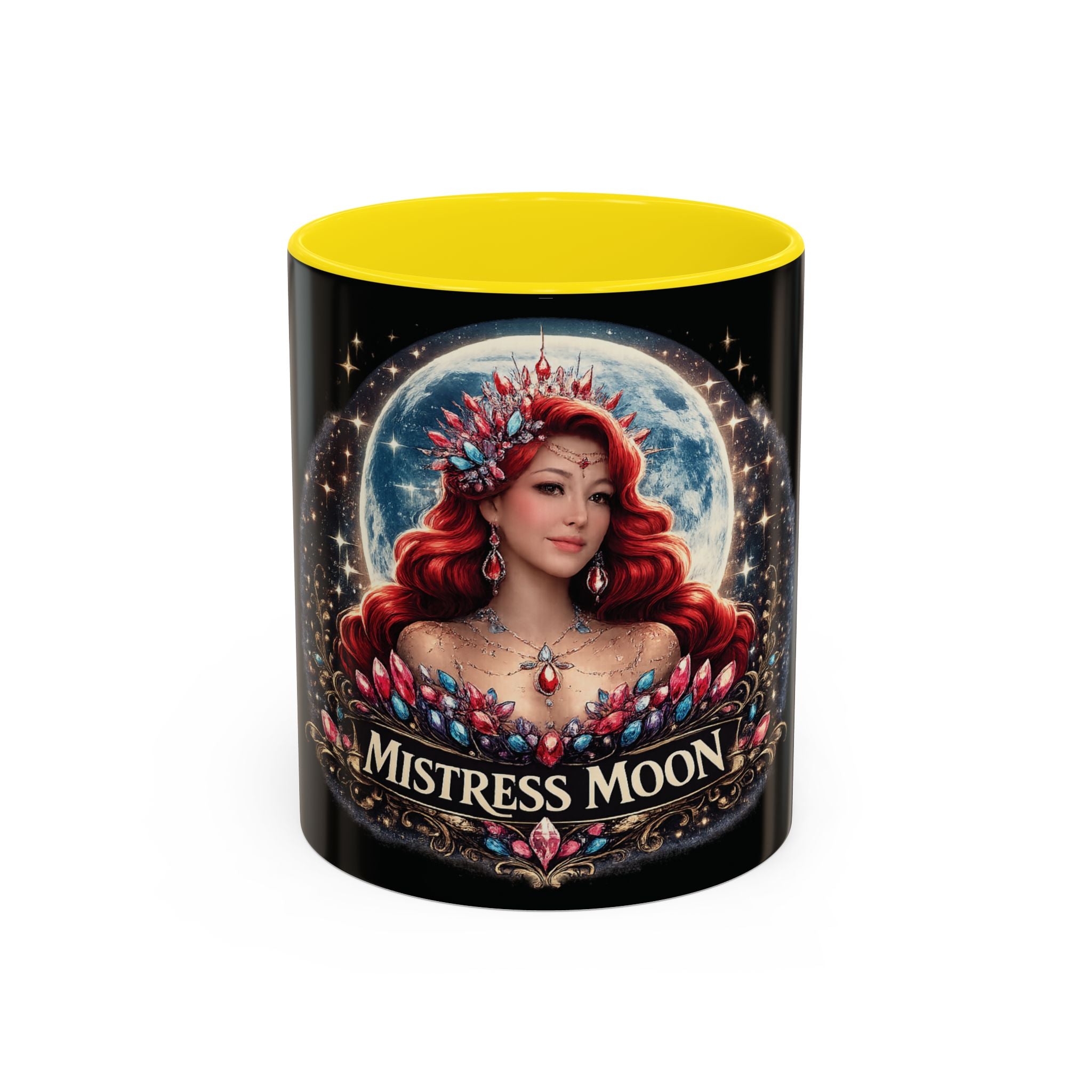 Mistress Moon crescent Mug mm5 | Accent coffee mug 11oz 15oz