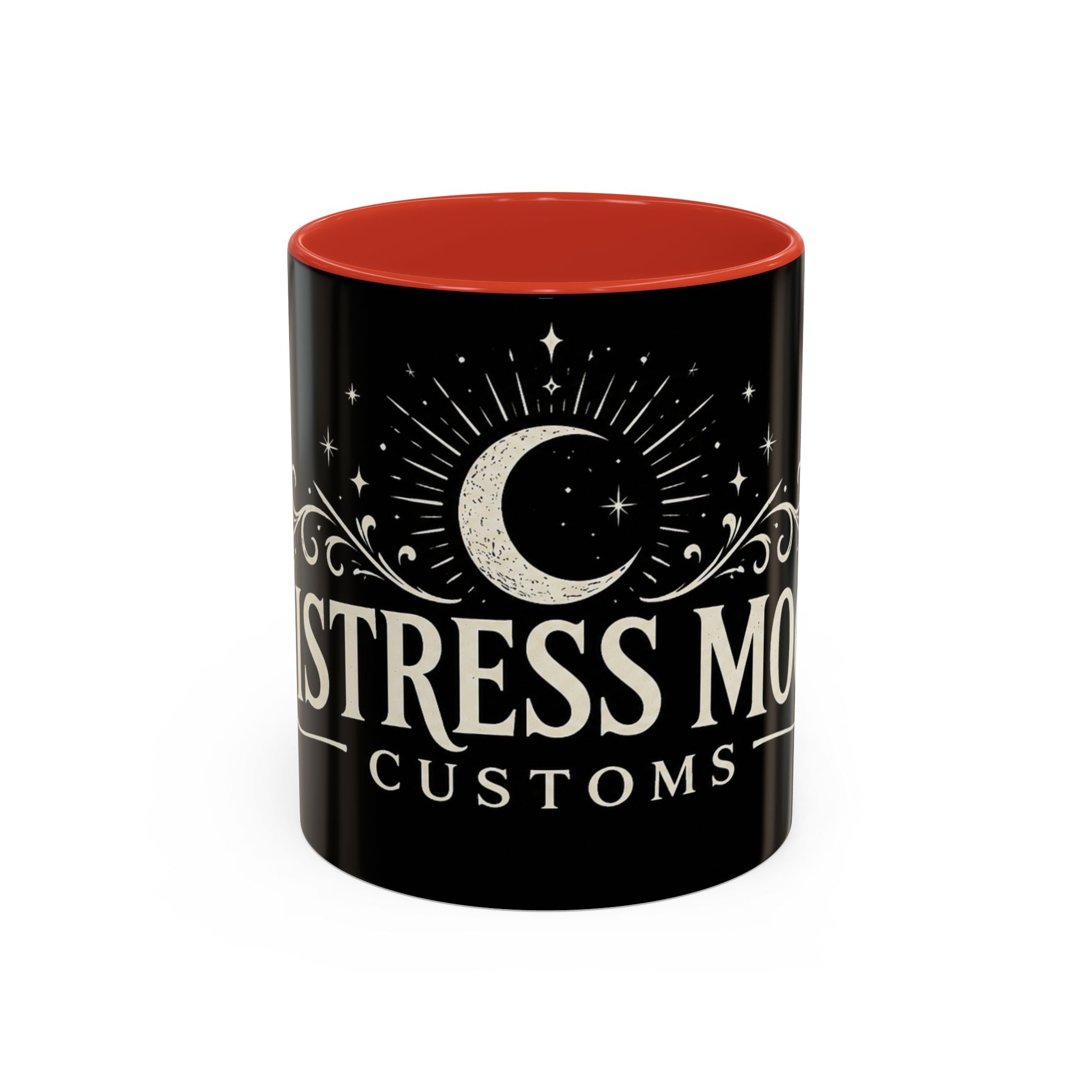 Mistress Moon crescent logo Mug | Accent coffee mug 11oz 15oz