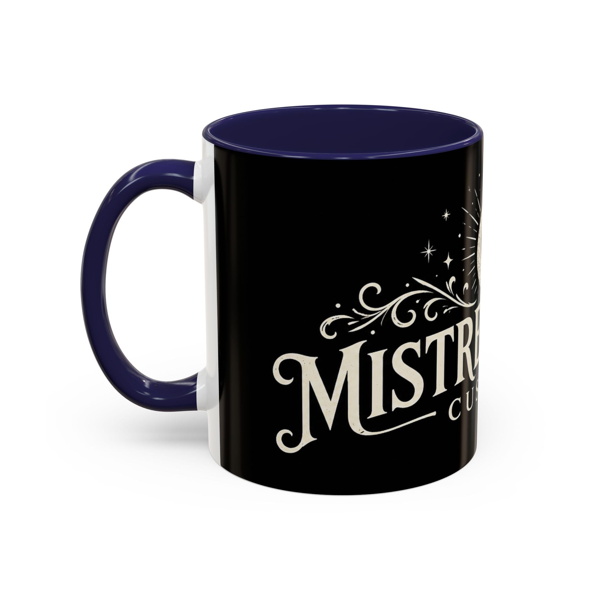 Mistress Moon crescent logo Mug | Accent coffee mug 11oz 15oz
