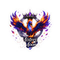Mistress Moon kiss-Cut Stickers mm6