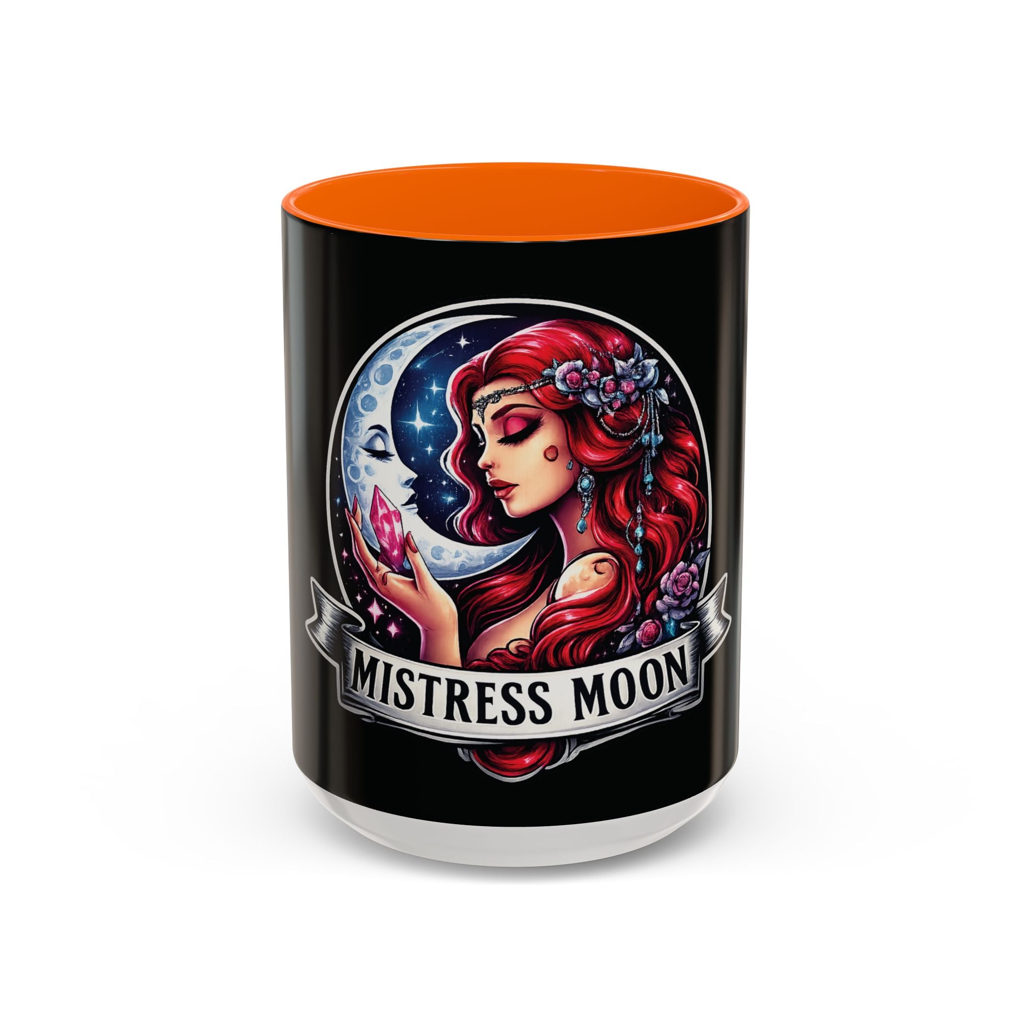 Mistress Moon crescent Mug mm3 | Accent coffee mug 11oz 15oz