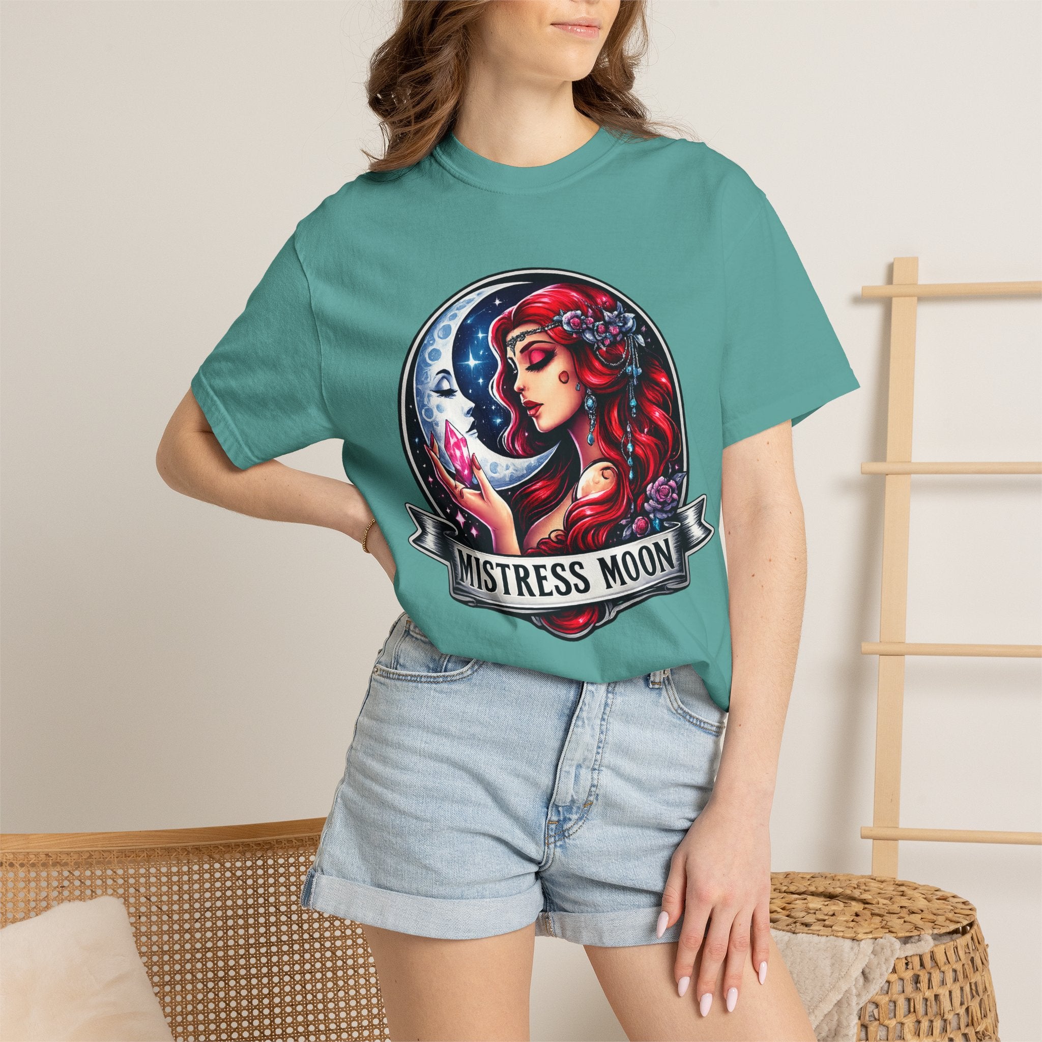 Mistress Moon Unisex Garment-Dyed T-shirt mm3