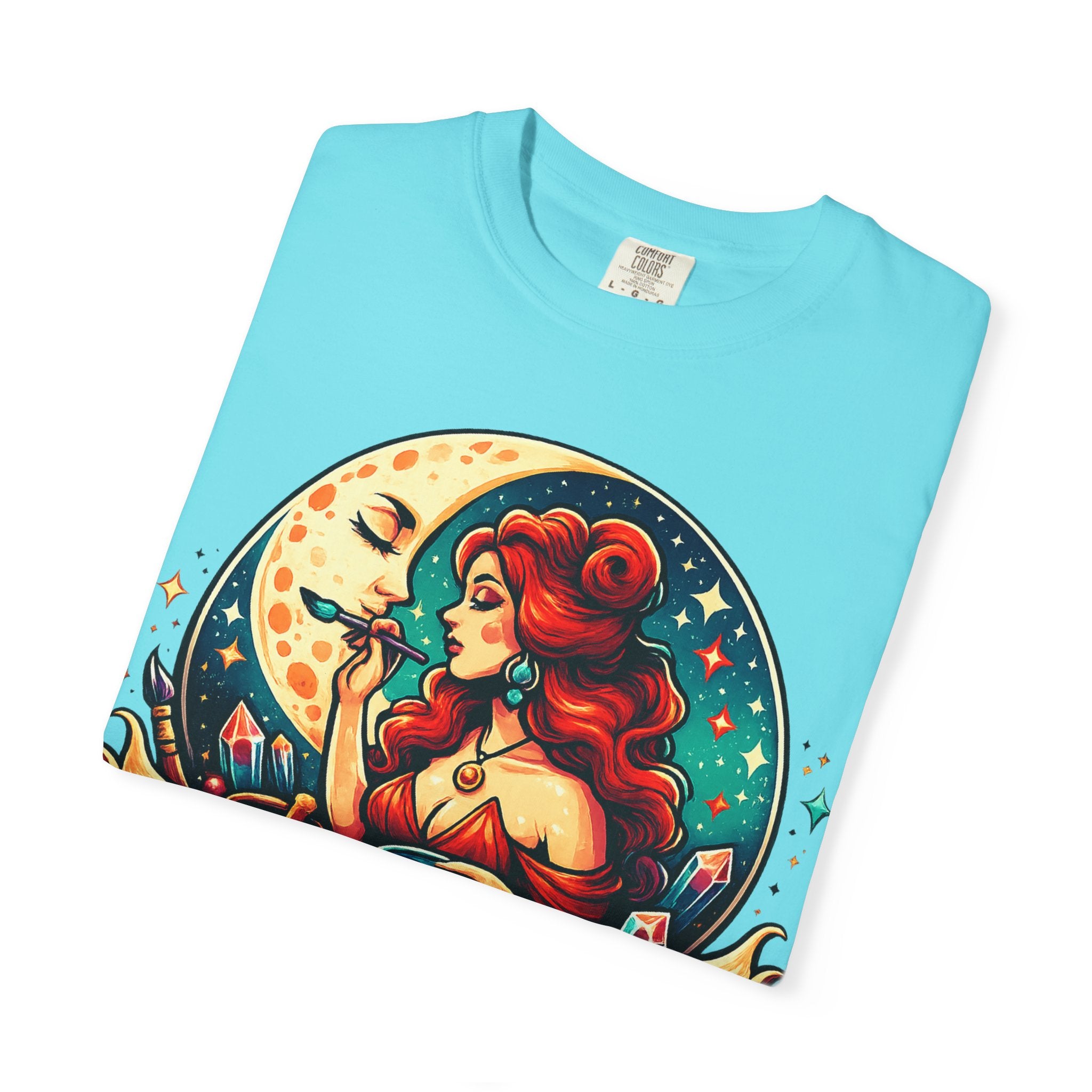 Mistress Moon Unisex Garment-Dyed T-shirt mm2