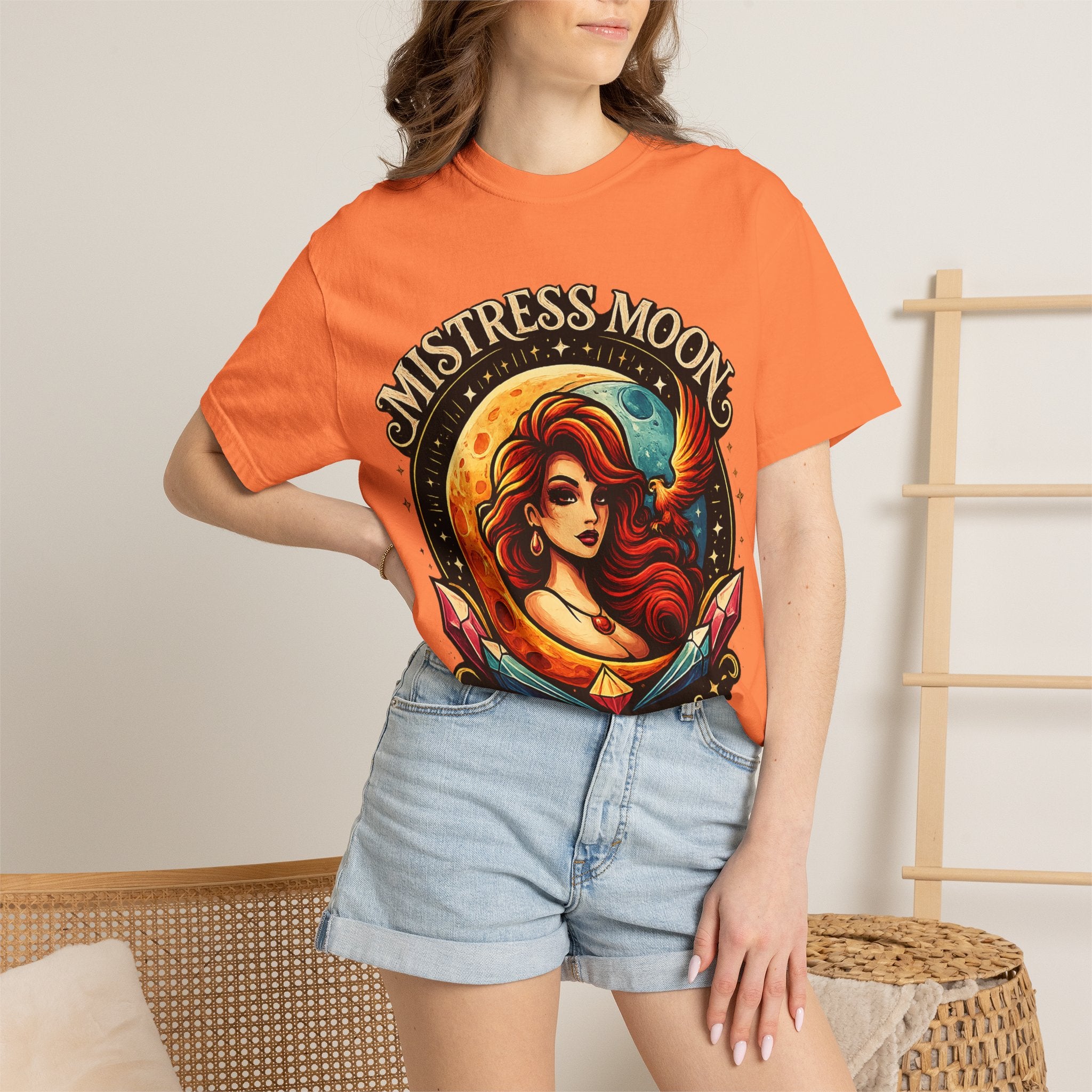 Mistress Moon Unisex Garment-Dyed T-shirt mm1