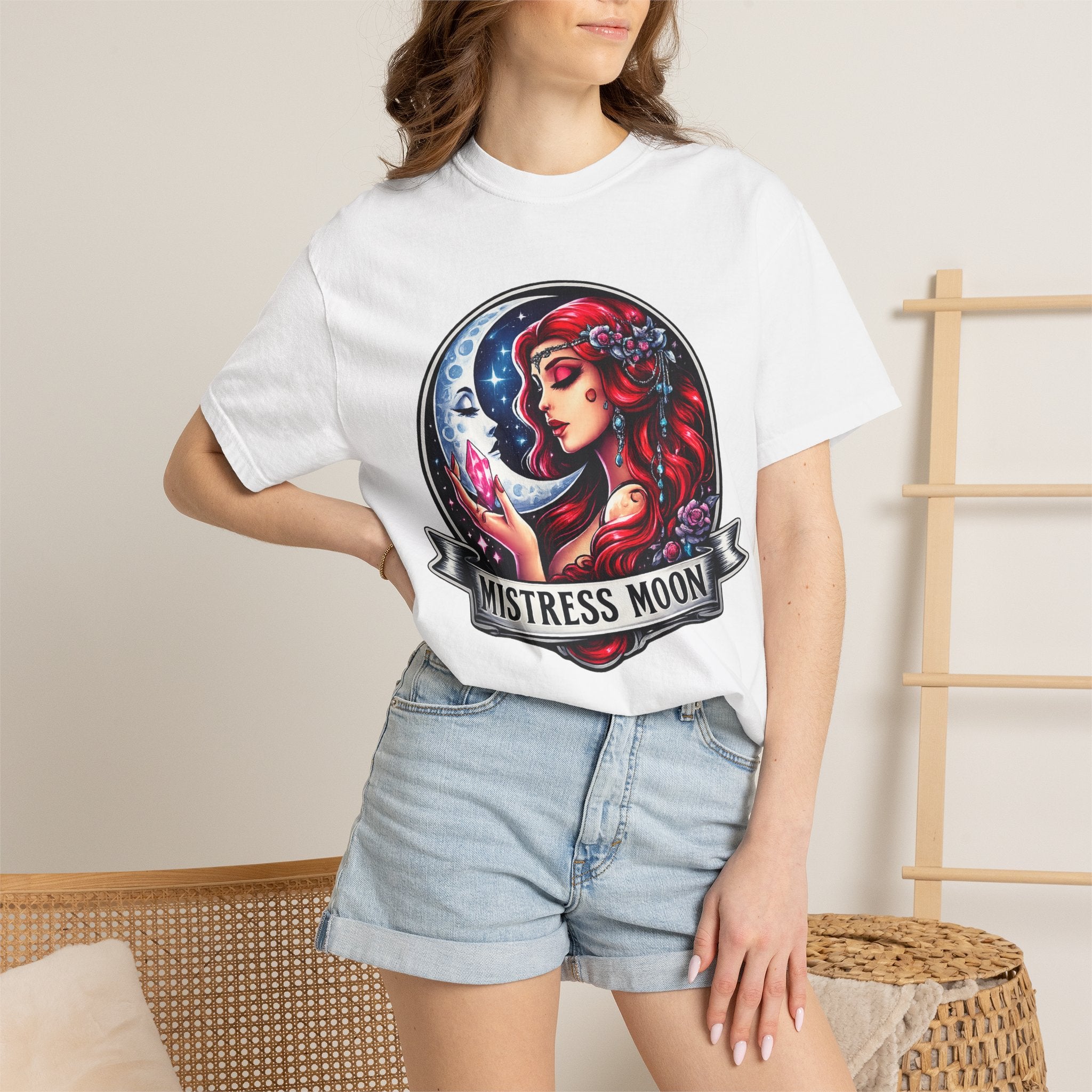 Mistress Moon Unisex Garment-Dyed T-shirt mm3