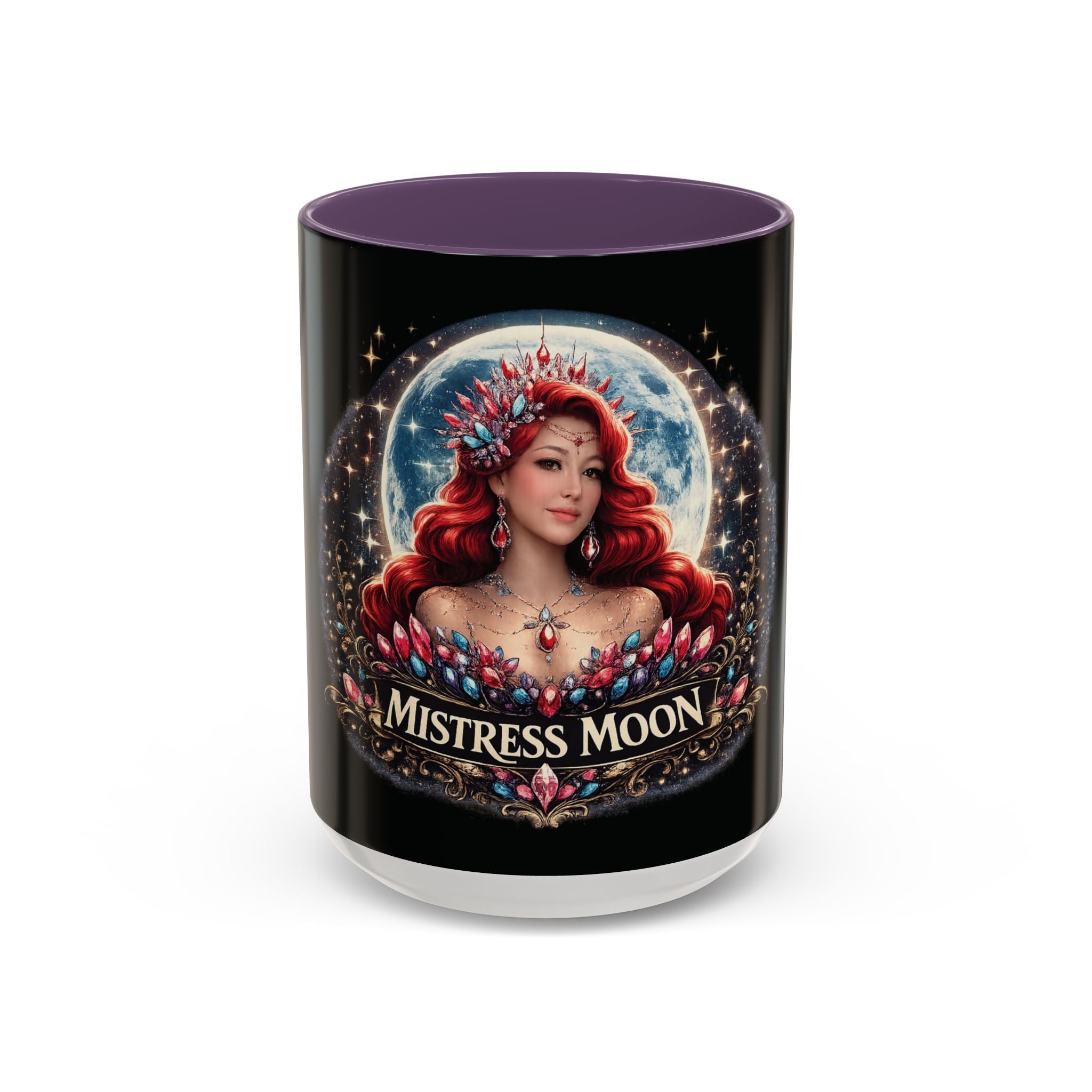 Mistress Moon crescent Mug mm5 | Accent coffee mug 11oz 15oz