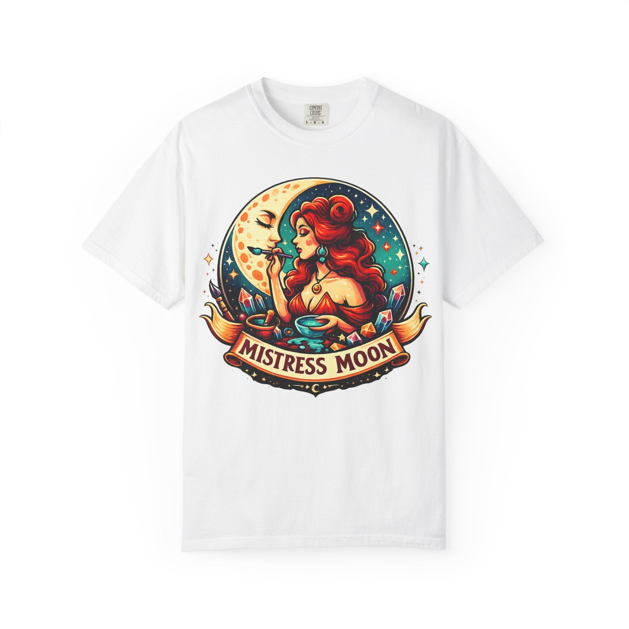 Mistress Moon Unisex Garment-Dyed T-shirt mm2