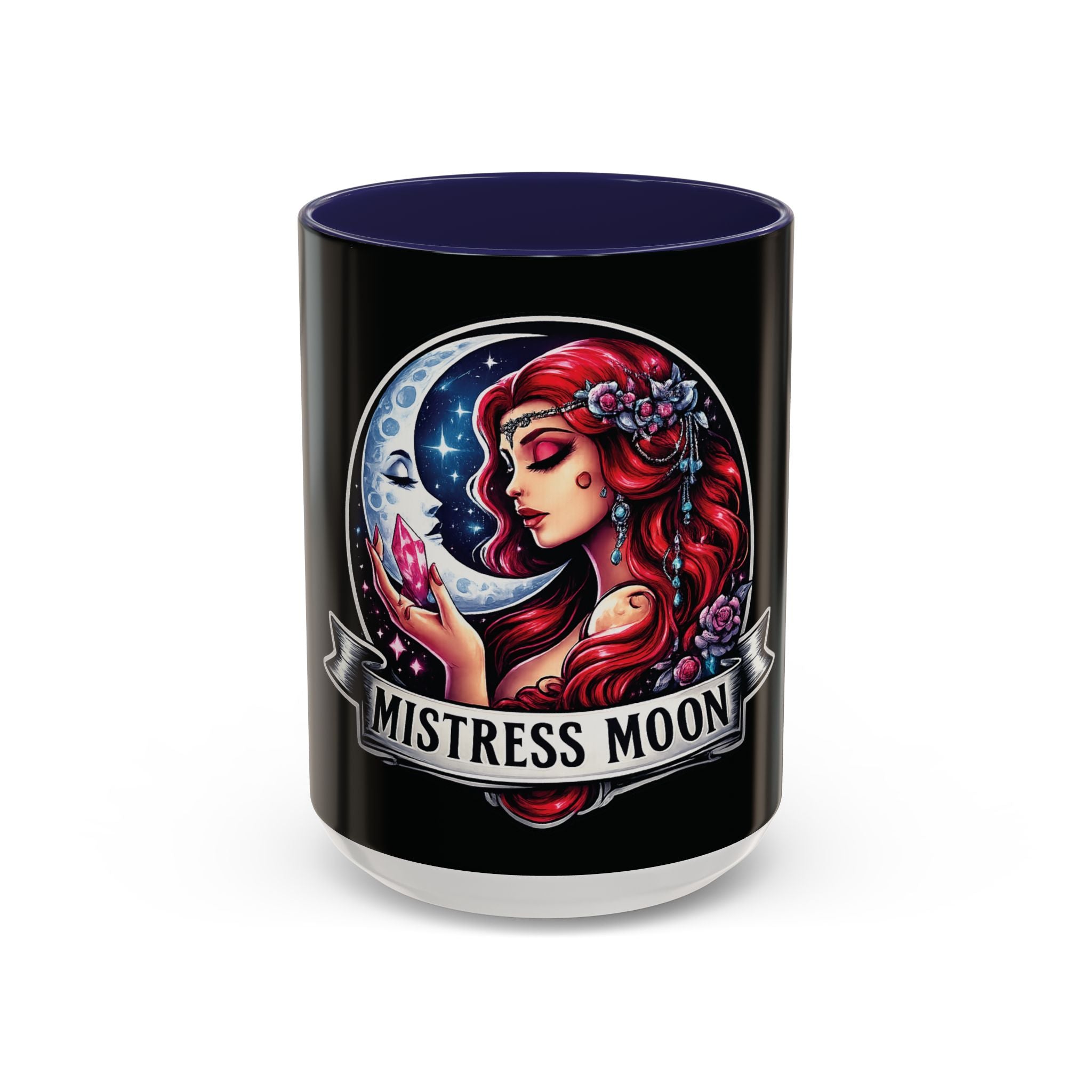Mistress Moon crescent Mug mm3 | Accent coffee mug 11oz 15oz