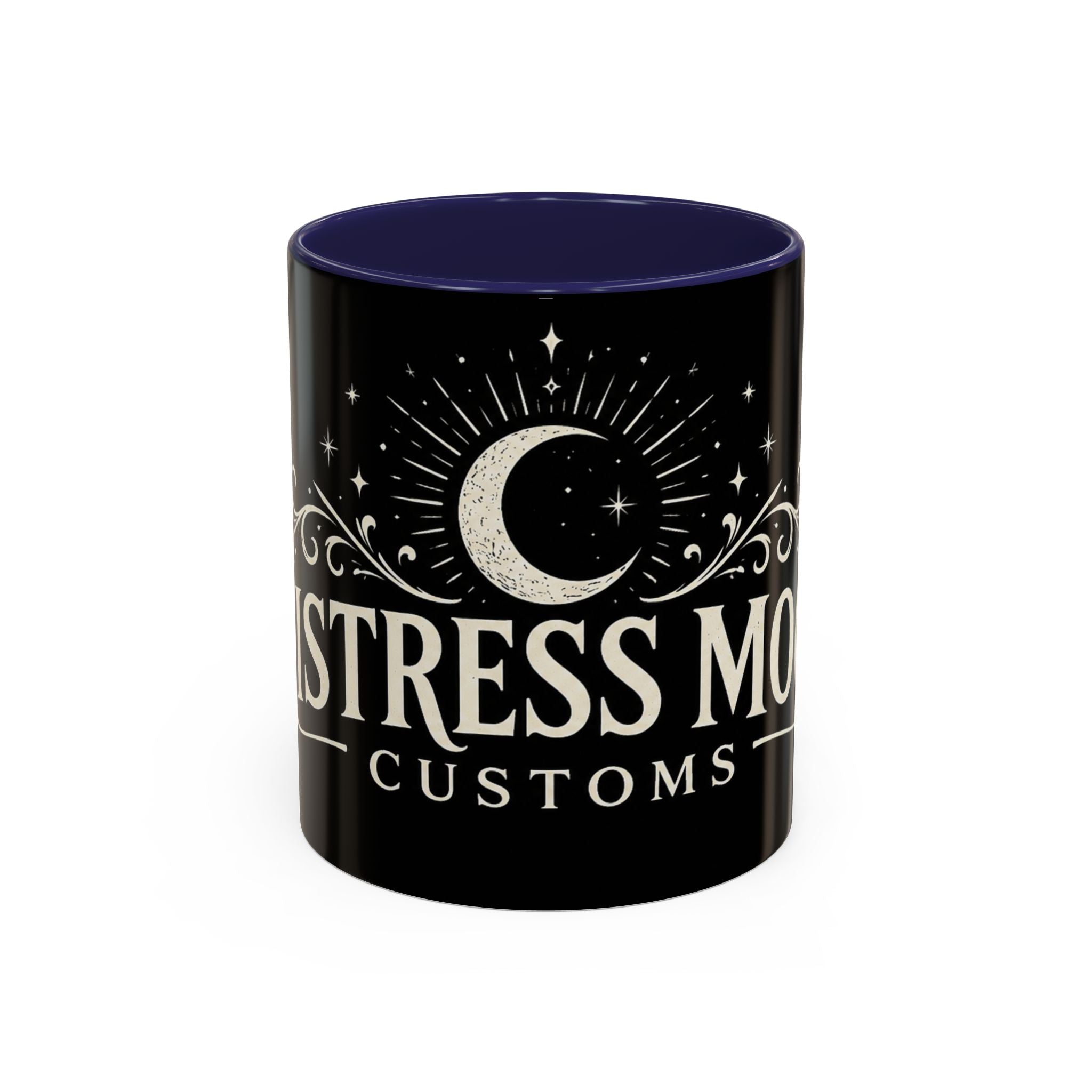 Mistress Moon crescent logo Mug | Accent coffee mug 11oz 15oz