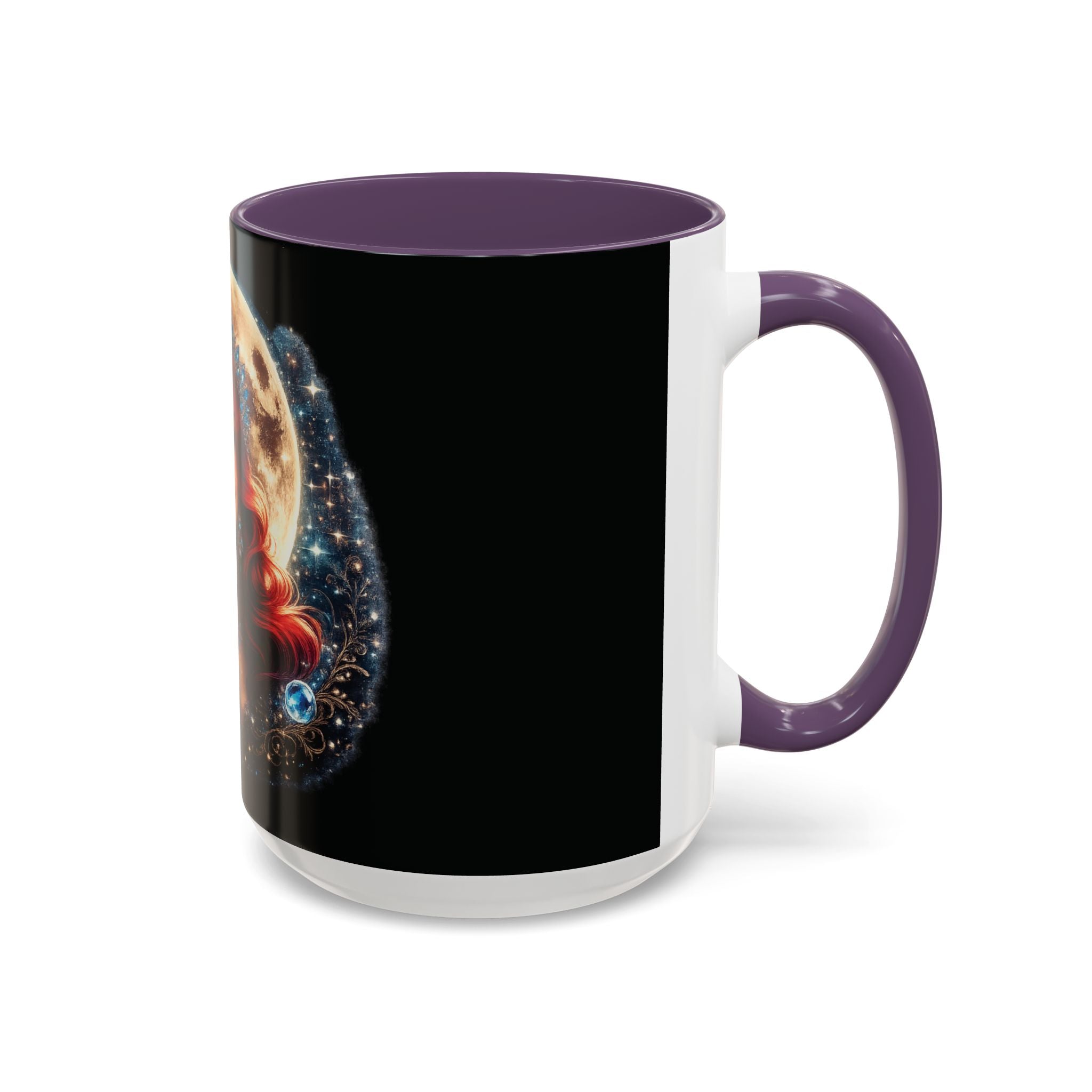Mistress Moon crescent Mug mm4r | Accent coffee mug 11oz 15oz