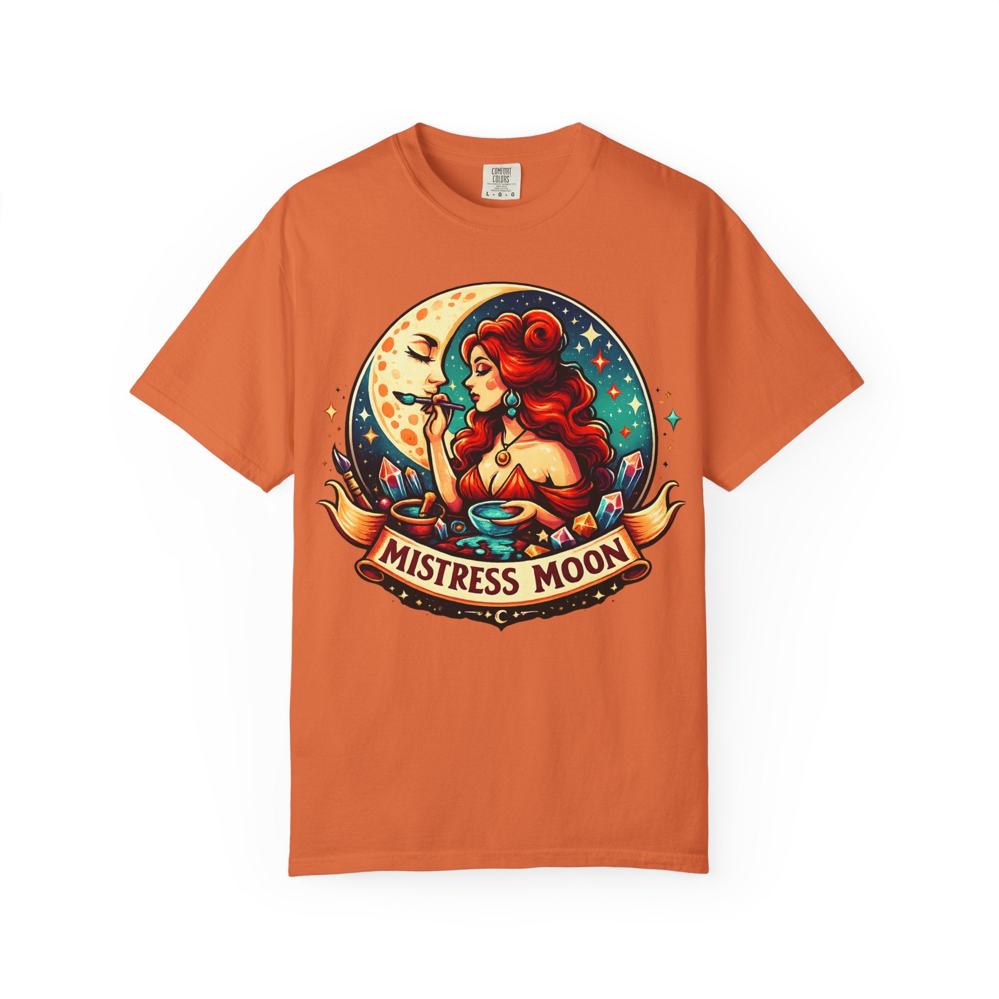 Mistress Moon Unisex Garment-Dyed T-shirt mm2