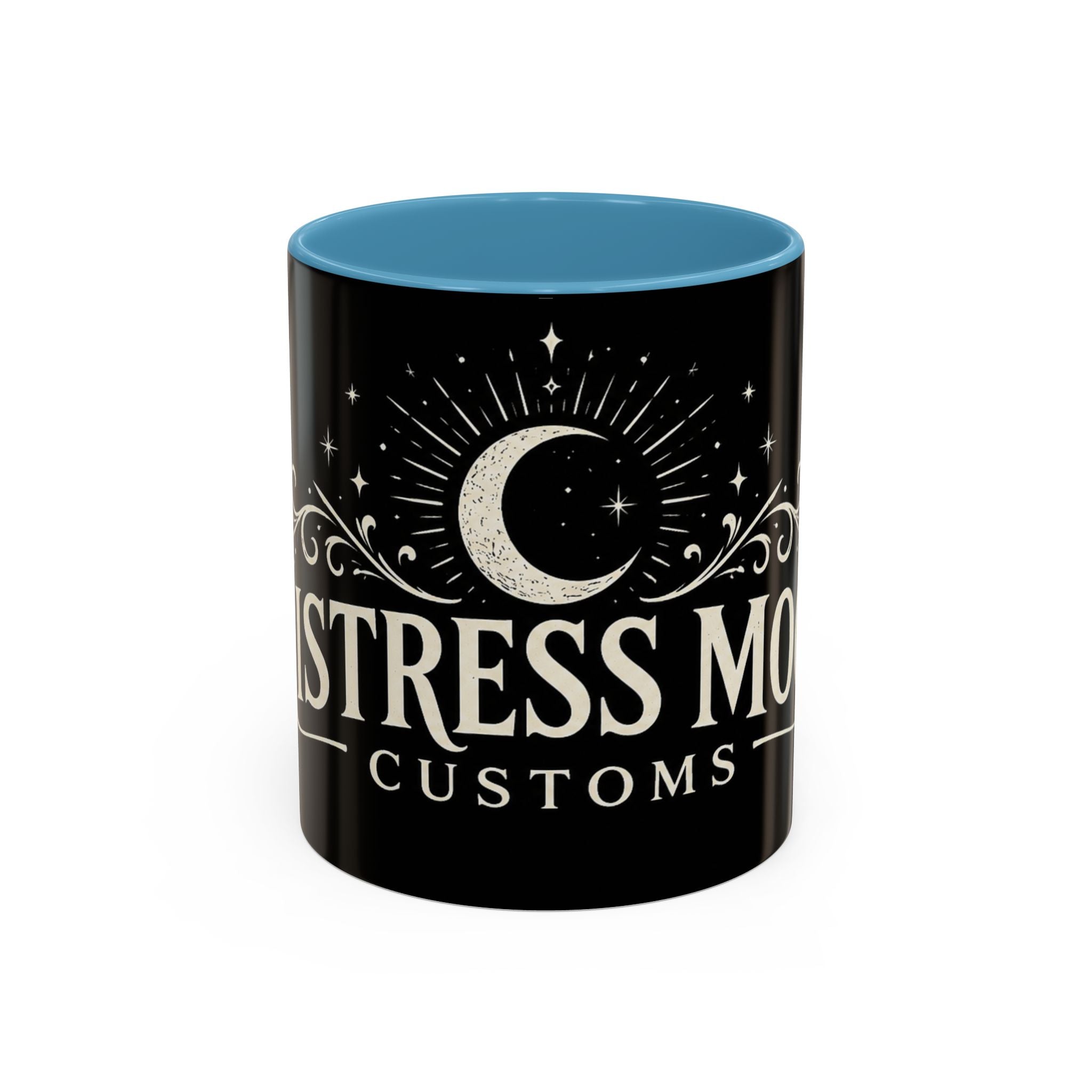 Mistress Moon crescent logo Mug | Accent coffee mug 11oz 15oz