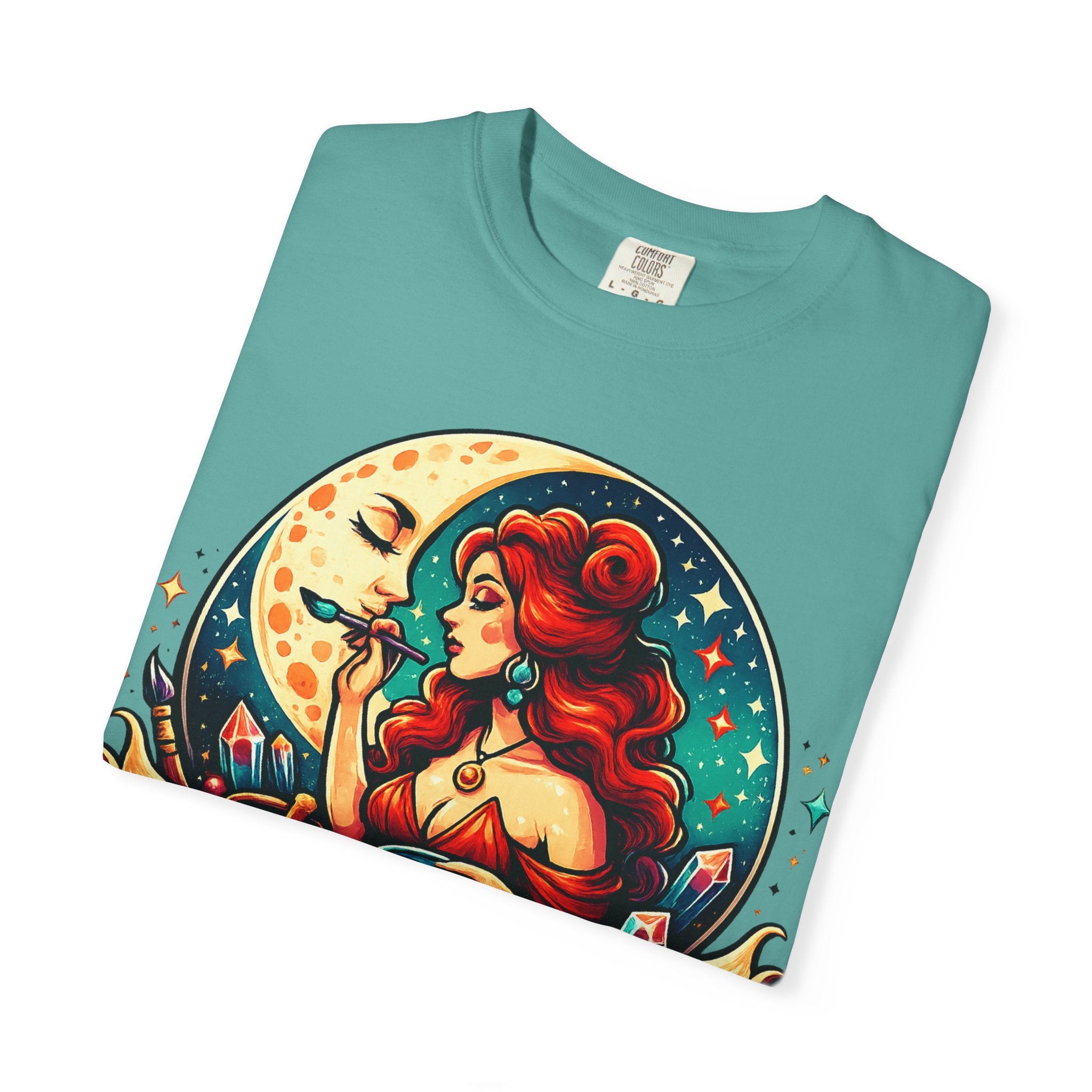 Mistress Moon Unisex Garment-Dyed T-shirt mm2