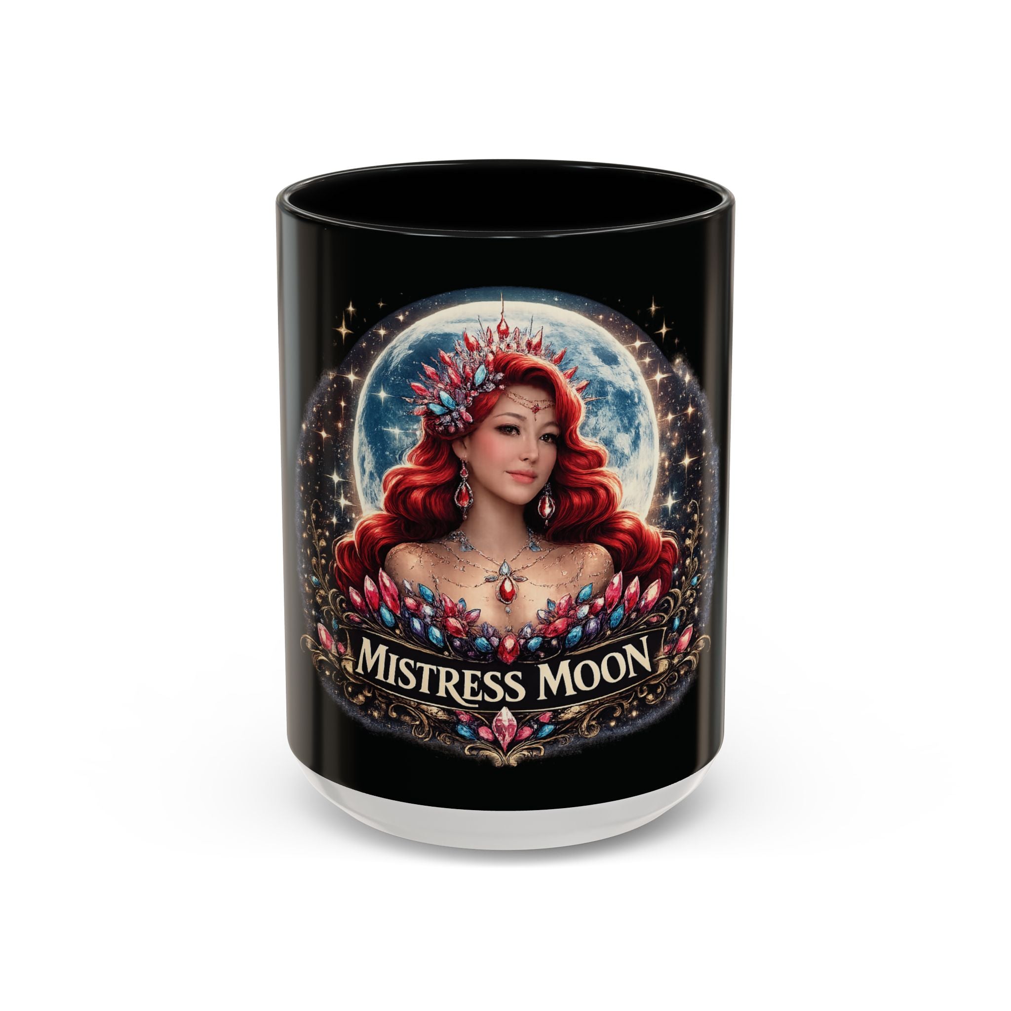 Mistress Moon crescent Mug mm5 | Accent coffee mug 11oz 15oz