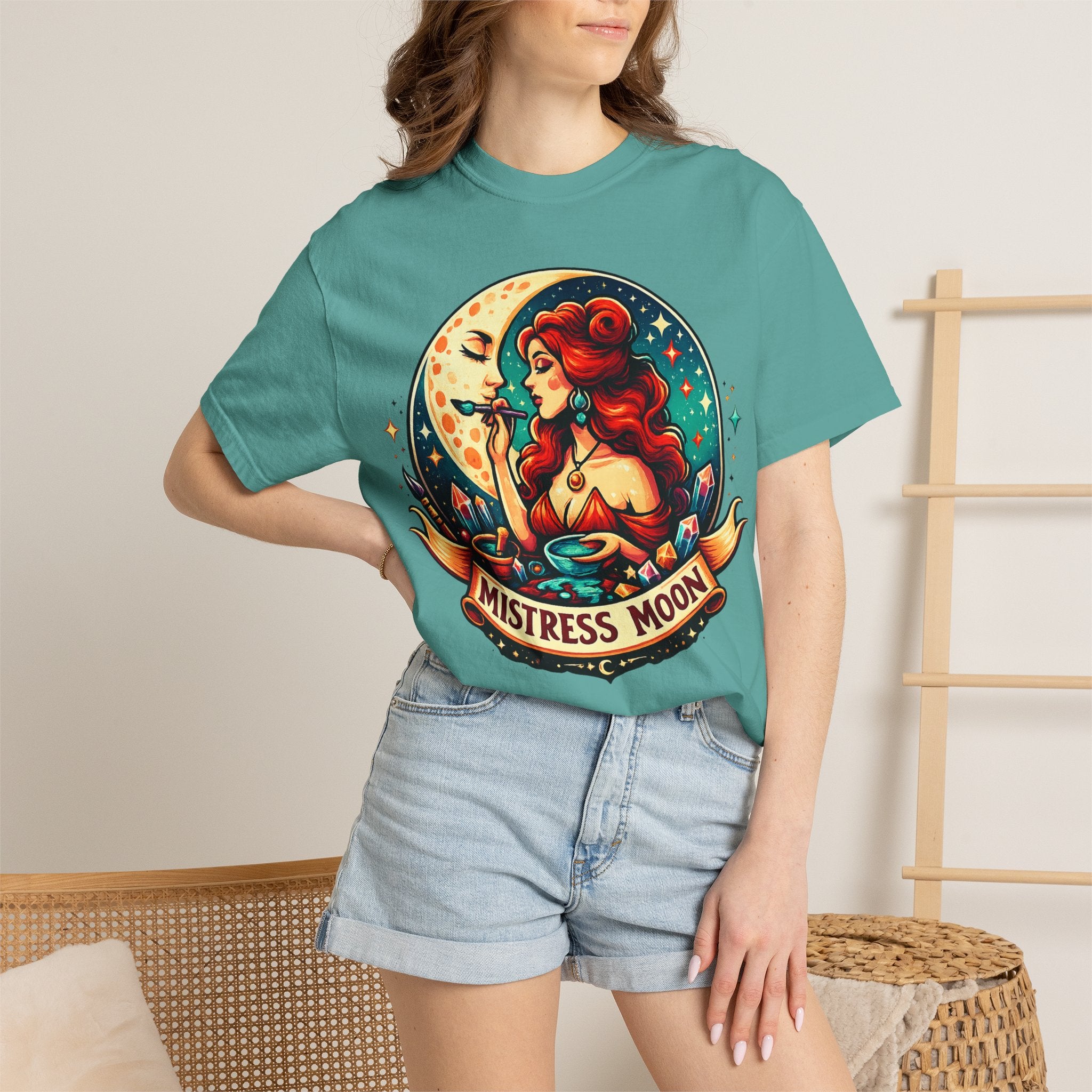 Mistress Moon Unisex Garment-Dyed T-shirt mm2