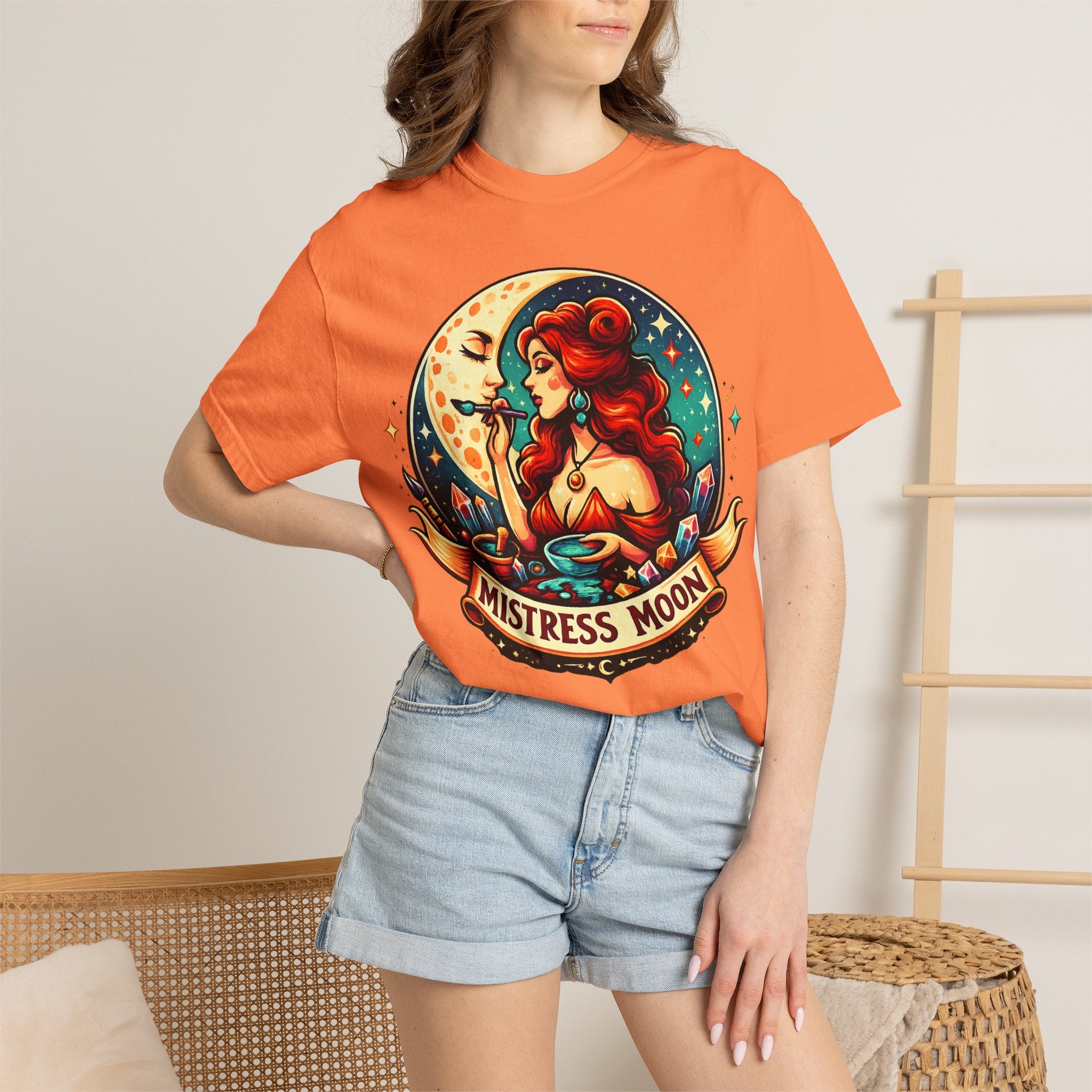 Mistress Moon Unisex Garment-Dyed T-shirt mm2