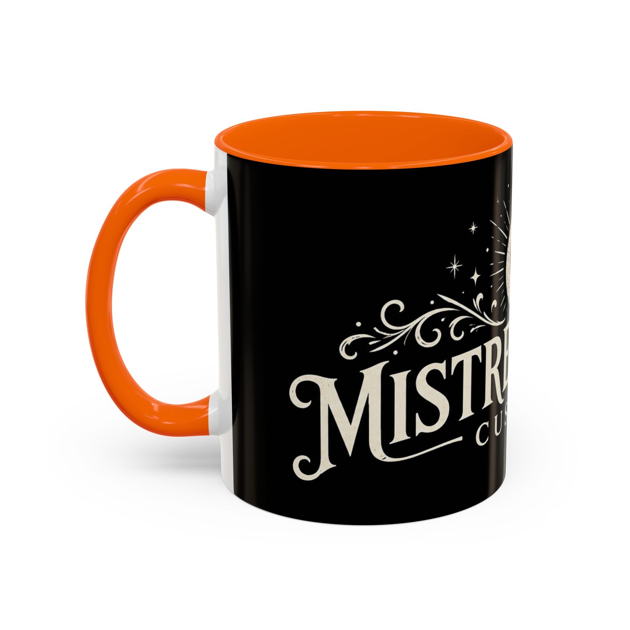 Mistress Moon crescent logo Mug | Accent coffee mug 11oz 15oz
