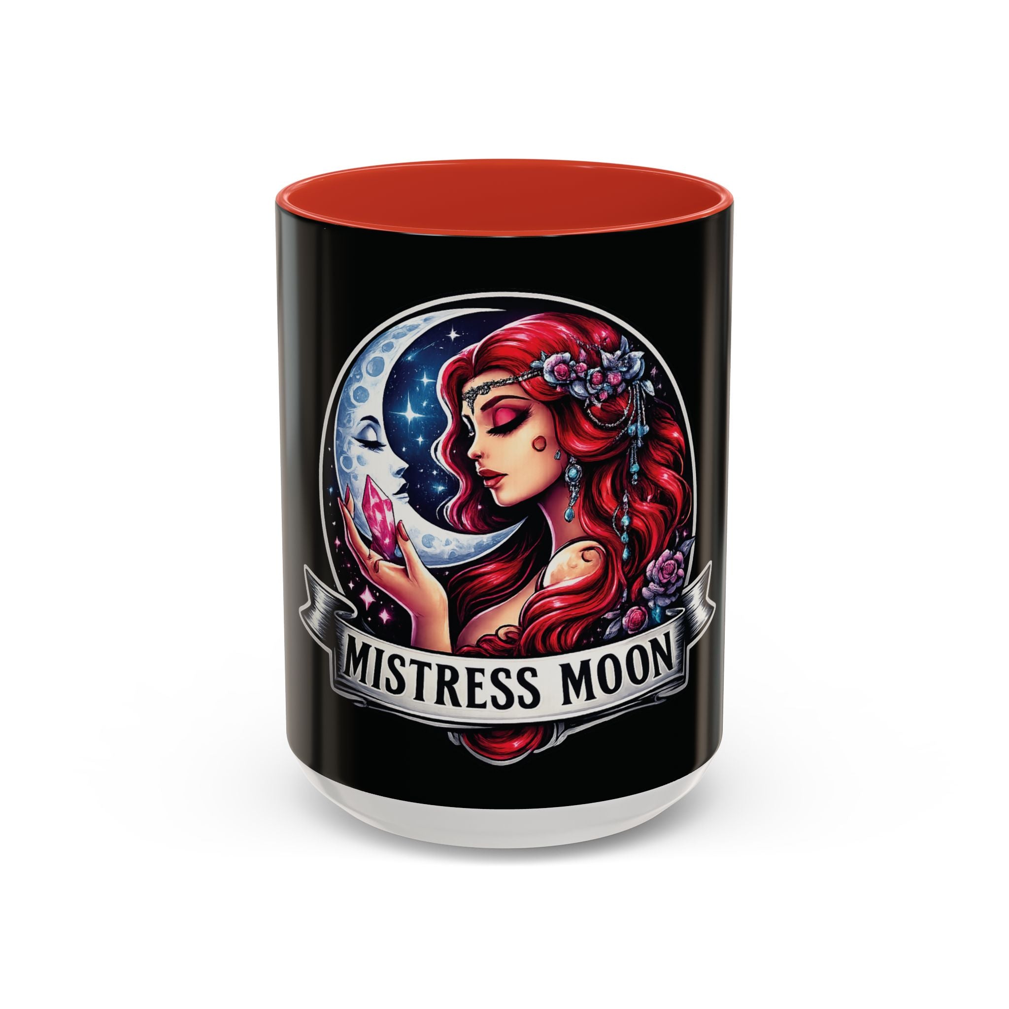 Mistress Moon crescent Mug mm3 | Accent coffee mug 11oz 15oz
