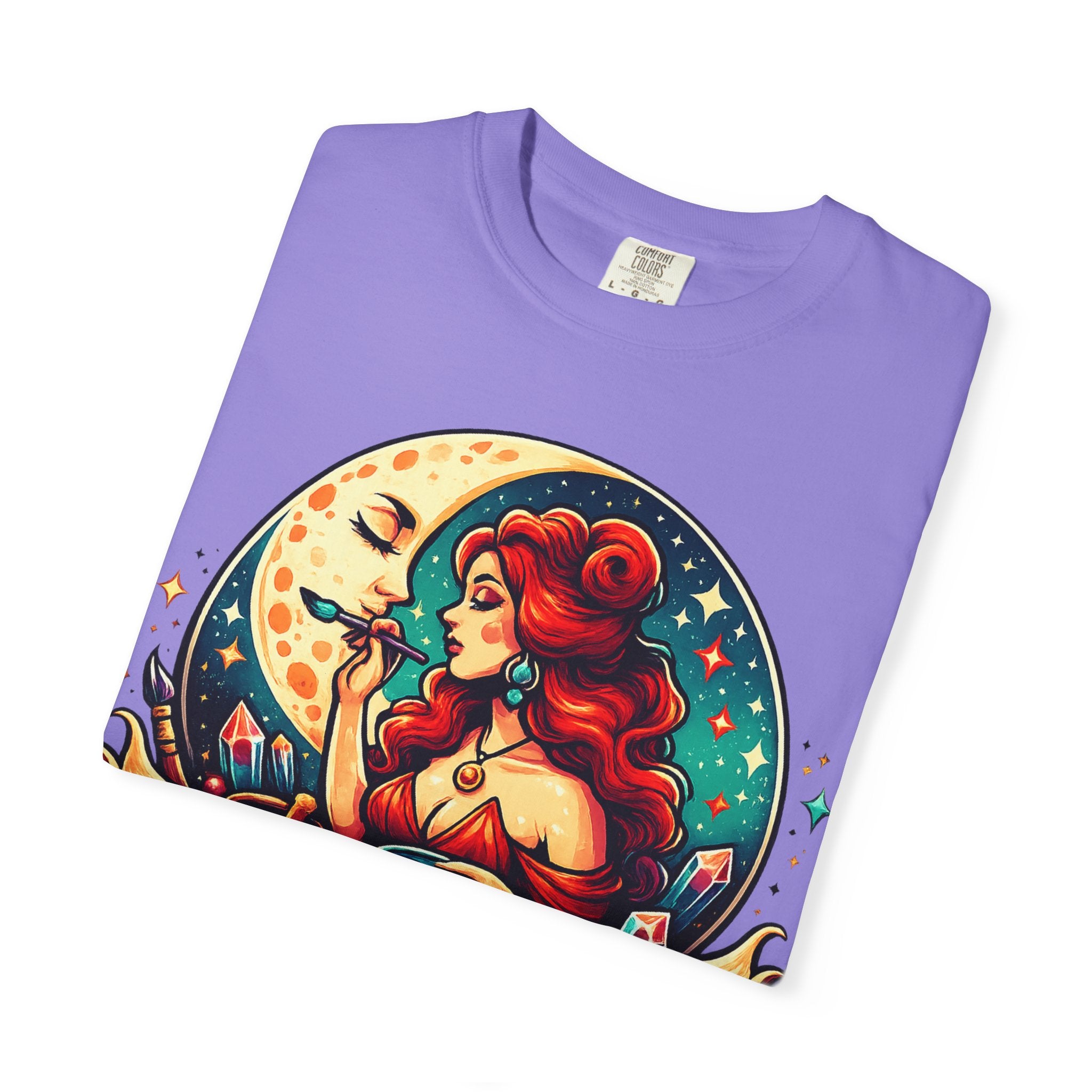 Mistress Moon Unisex Garment-Dyed T-shirt mm2