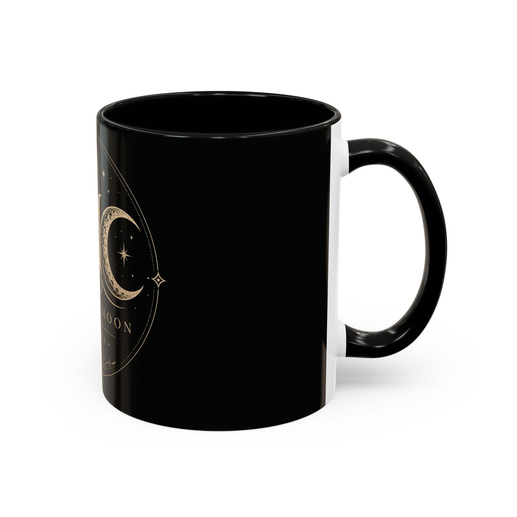 Mistress Moon crescent Mug mmc mono | Accent coffee mug 11oz 15oz