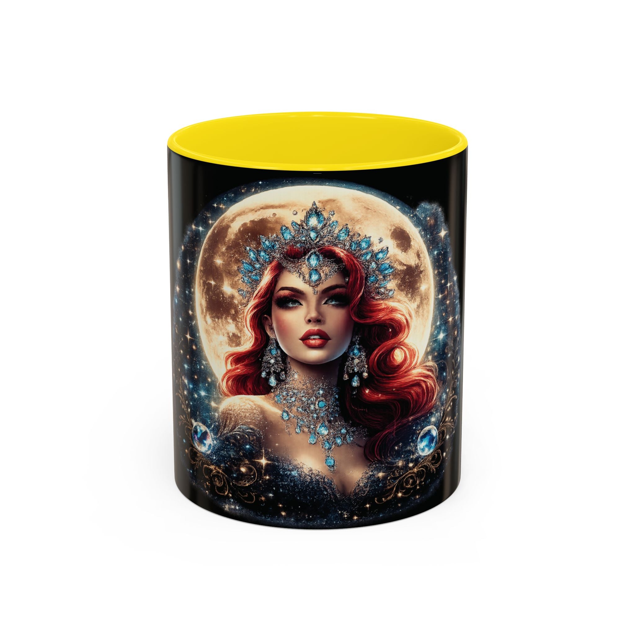 Mistress Moon crescent Mug mm4 | Accent coffee mug 11oz 15oz