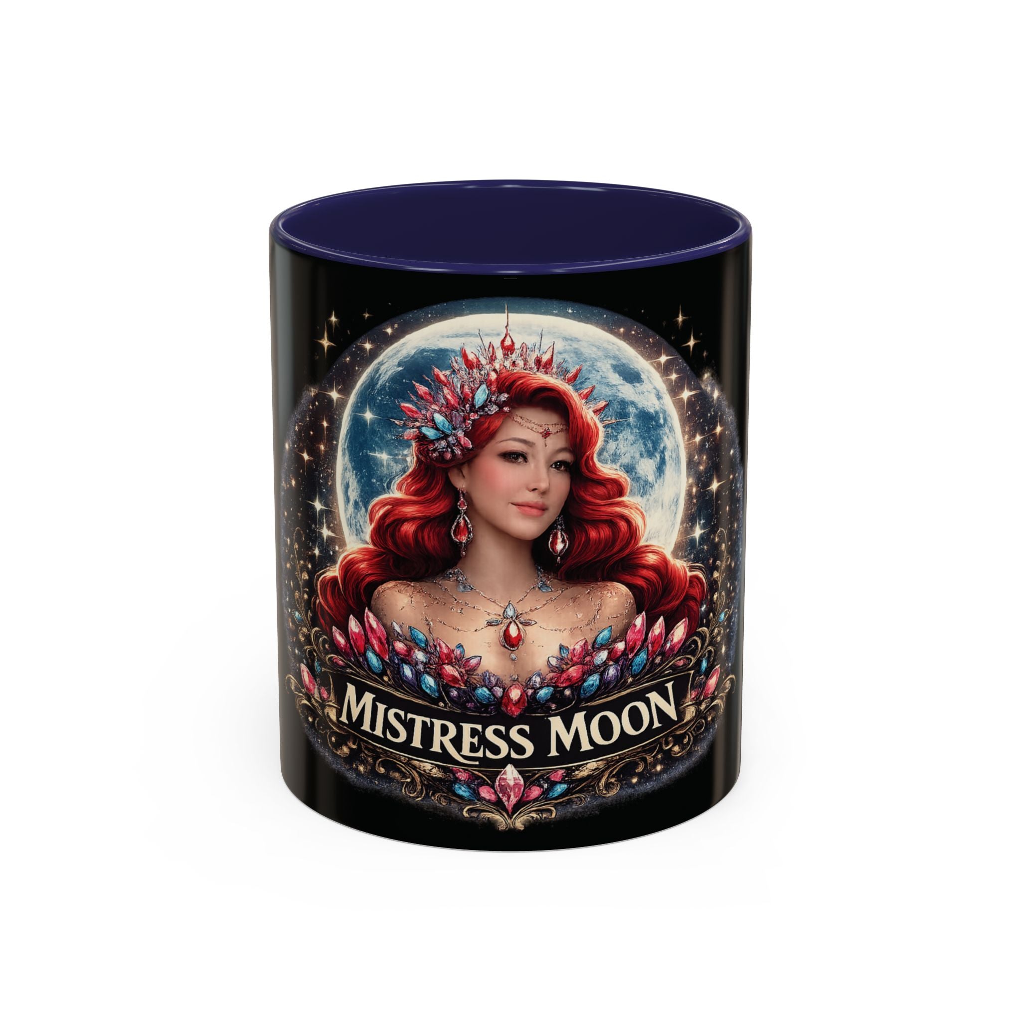 Mistress Moon crescent Mug mm5 | Accent coffee mug 11oz 15oz