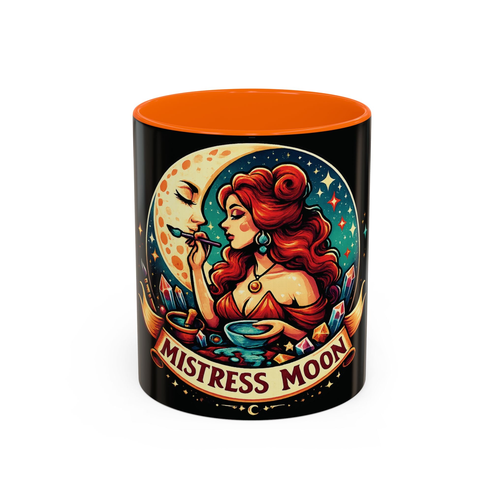 Mistress Moon crescent Mug mm2 | Accent coffee mug 11oz 15oz