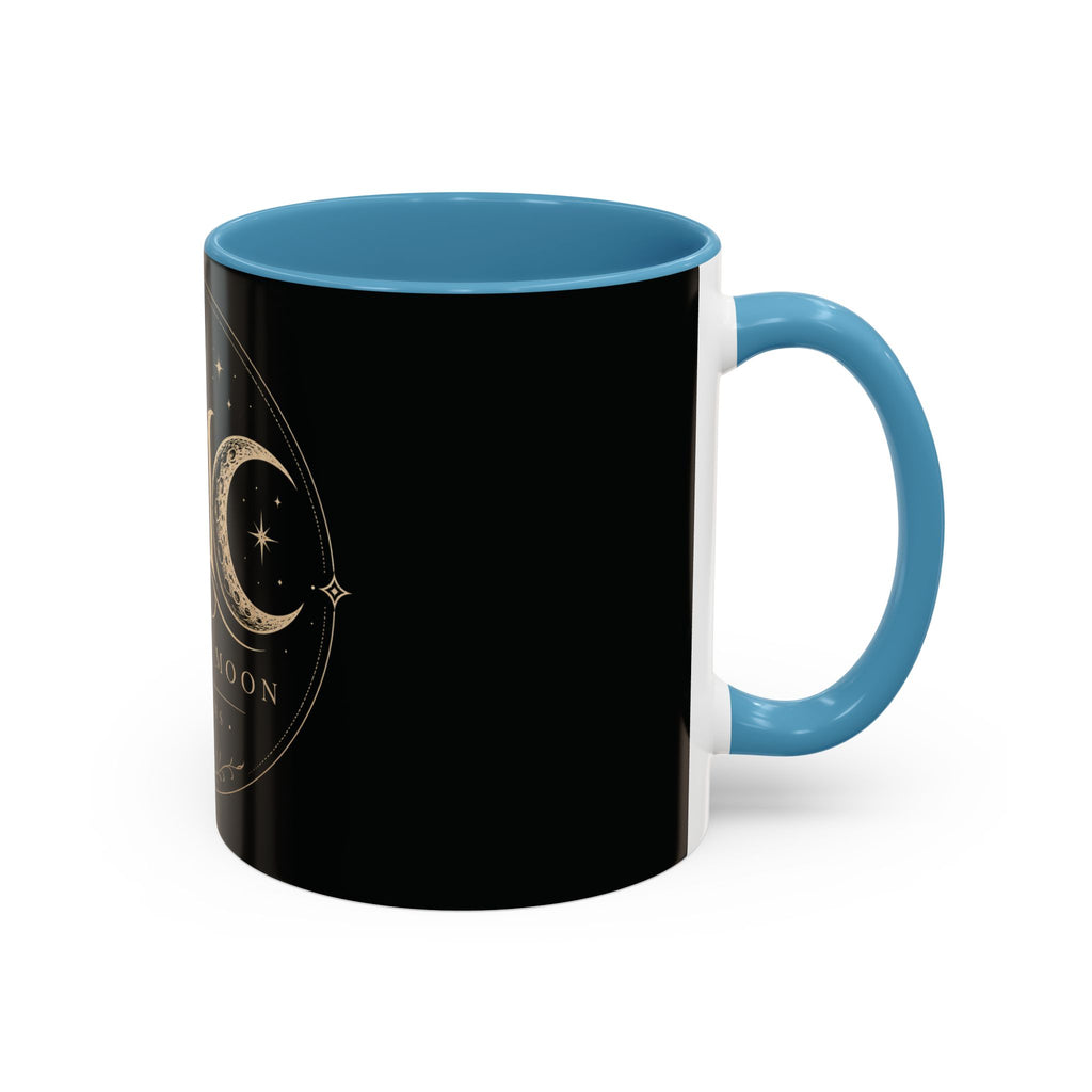 Mistress Moon crescent Mug mmc mono | Accent coffee mug 11oz 15oz