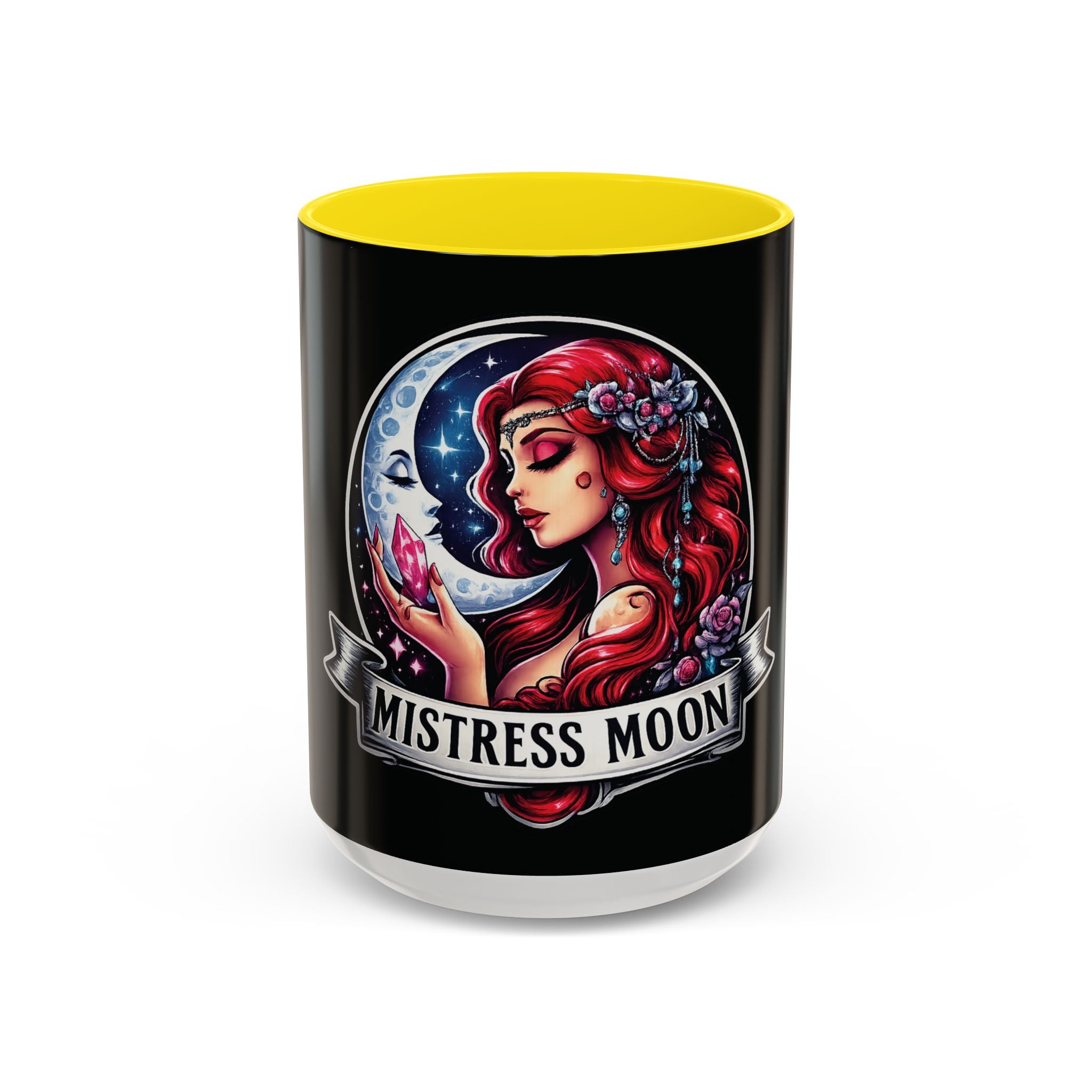 Mistress Moon crescent Mug mm3 | Accent coffee mug 11oz 15oz