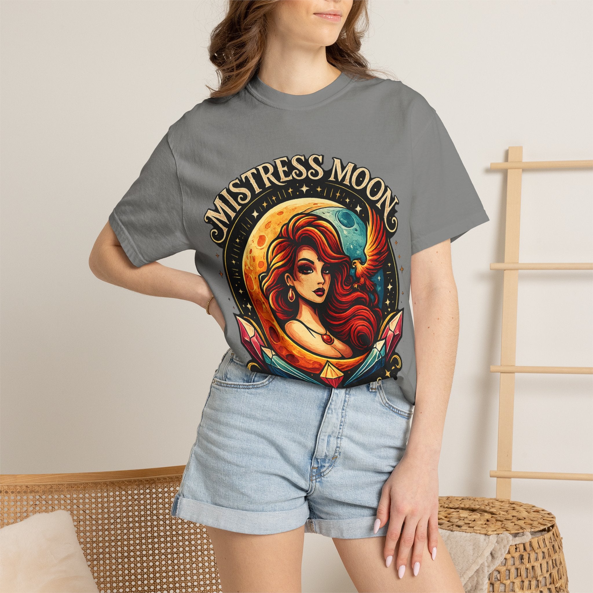 Mistress Moon Unisex Garment-Dyed T-shirt mm1