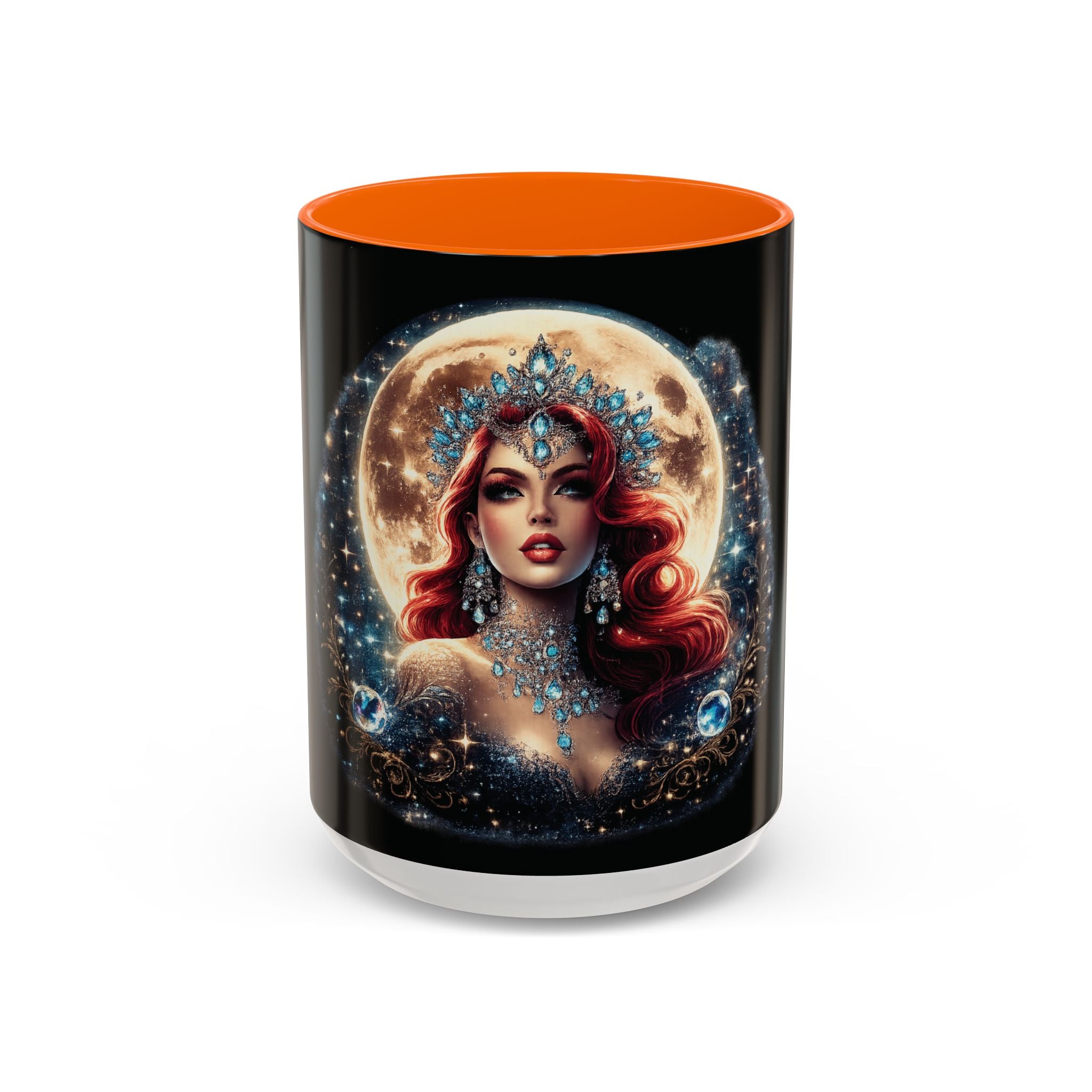 Mistress Moon crescent Mug mm4 | Accent coffee mug 11oz 15oz