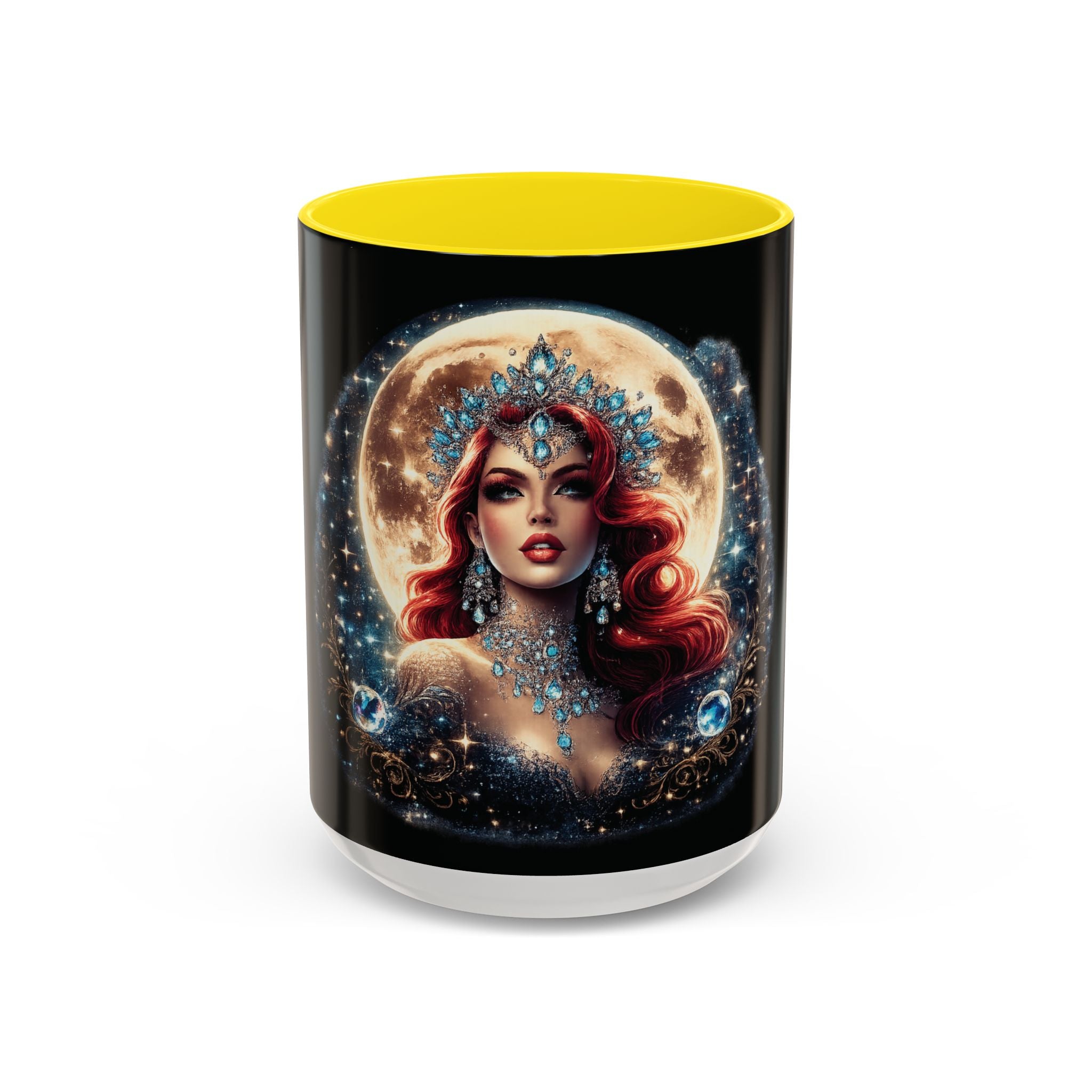 Mistress Moon crescent Mug mm4 | Accent coffee mug 11oz 15oz