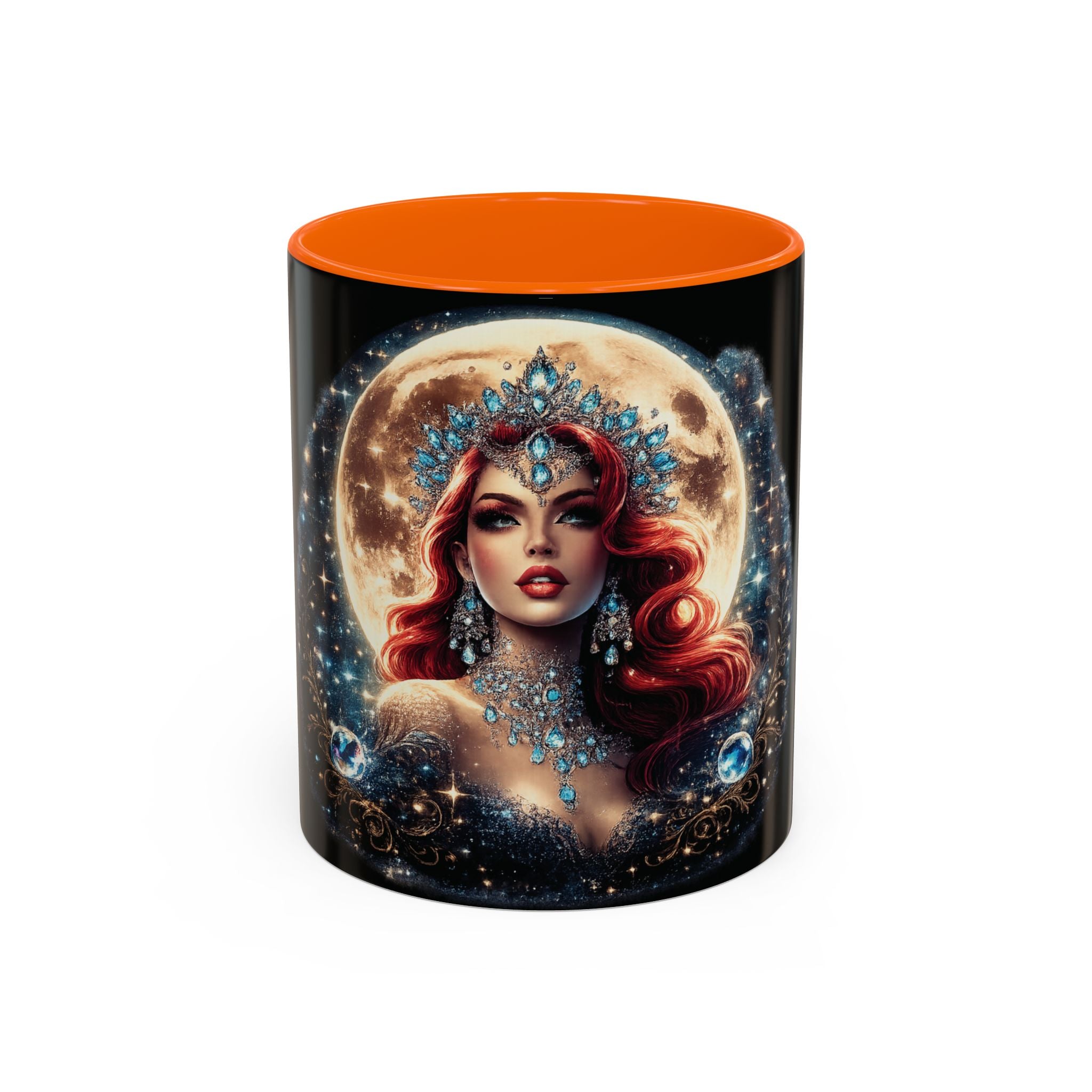 Mistress Moon crescent Mug mm4 | Accent coffee mug 11oz 15oz