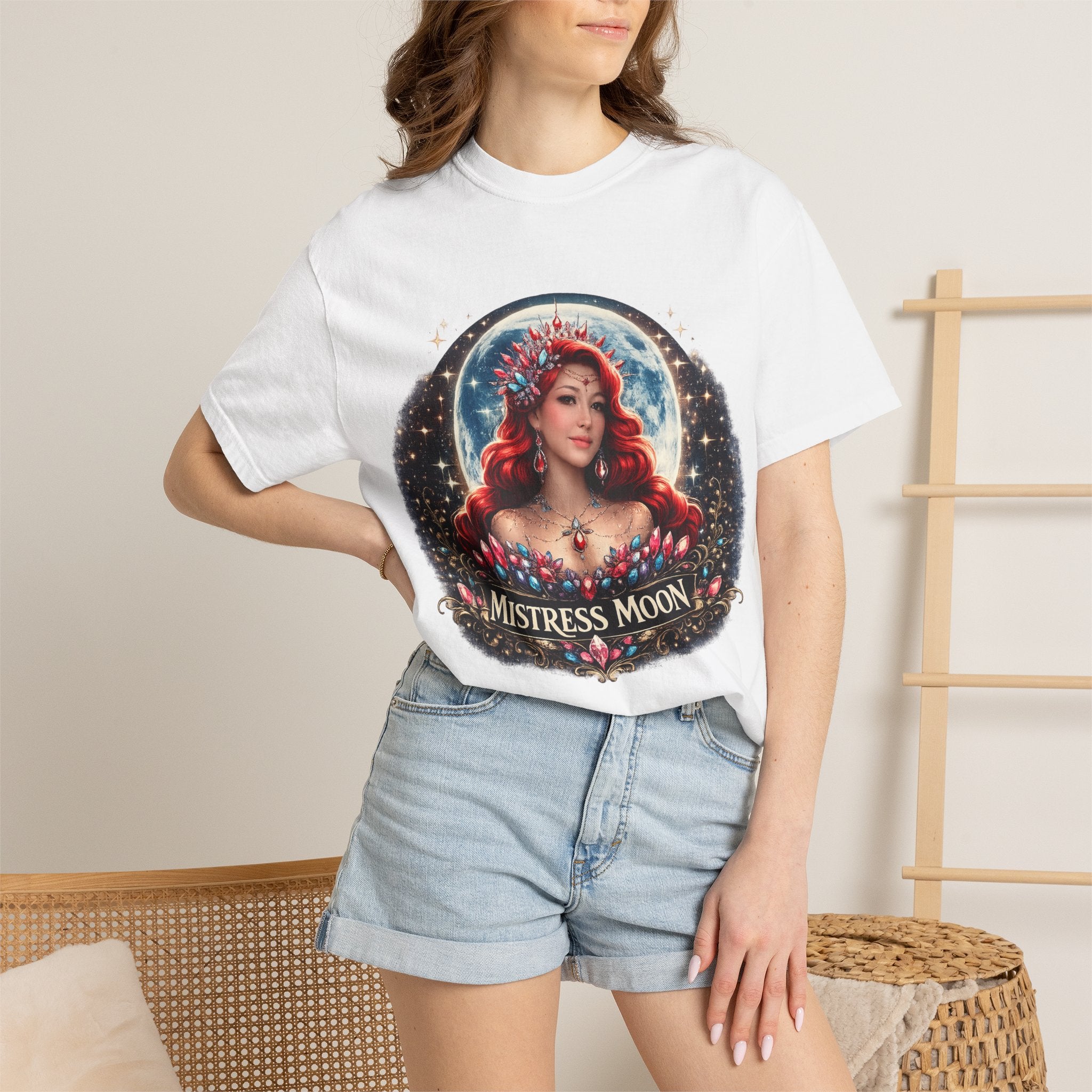 Mistress Moon Unisex Garment-Dyed T-shirt mm5