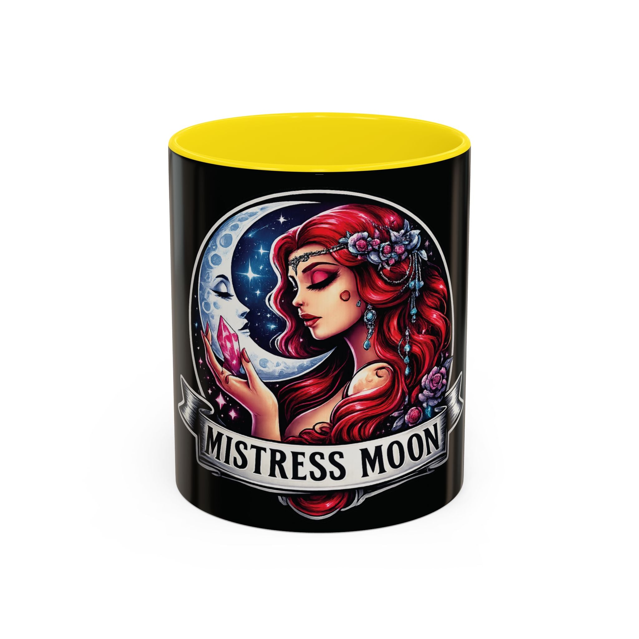 Mistress Moon crescent Mug mm3 | Accent coffee mug 11oz 15oz