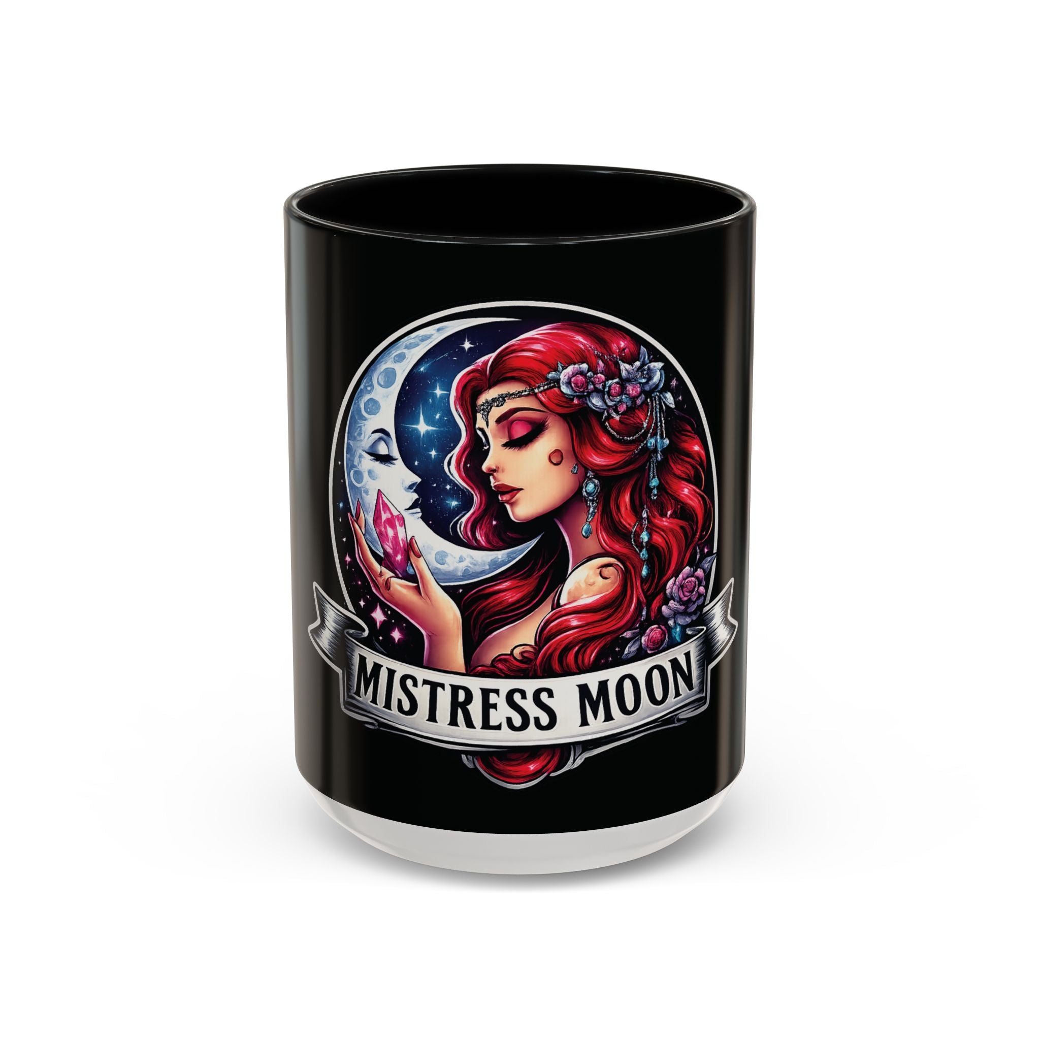 Mistress Moon crescent Mug mm3 | Accent coffee mug 11oz 15oz