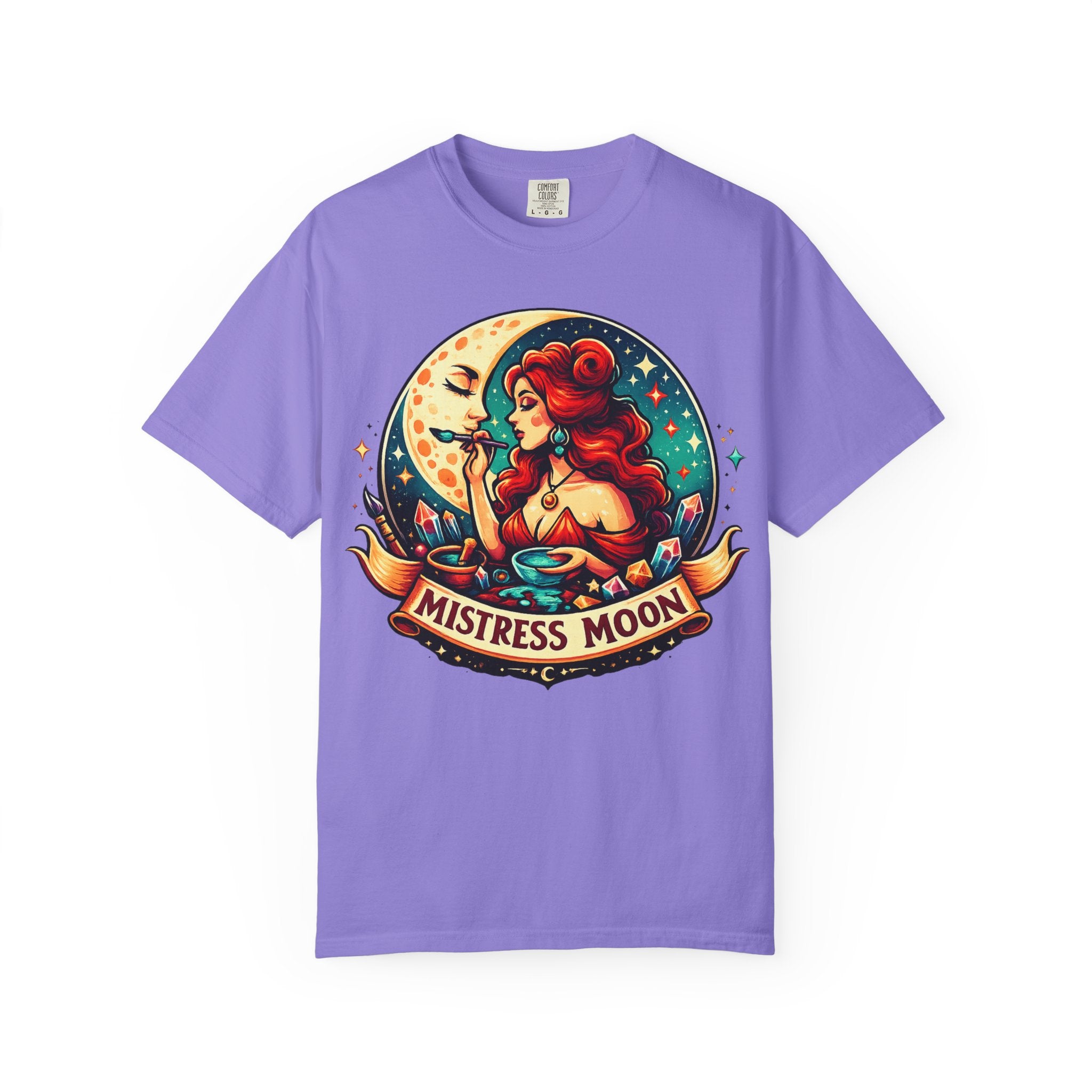 Mistress Moon Unisex Garment-Dyed T-shirt mm2