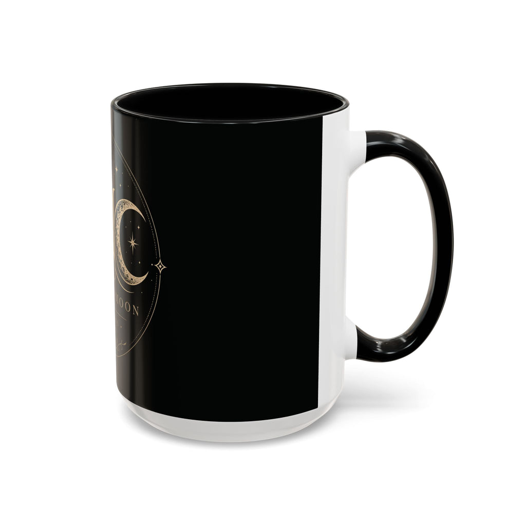 Mistress Moon crescent Mug mmc mono | Accent coffee mug 11oz 15oz