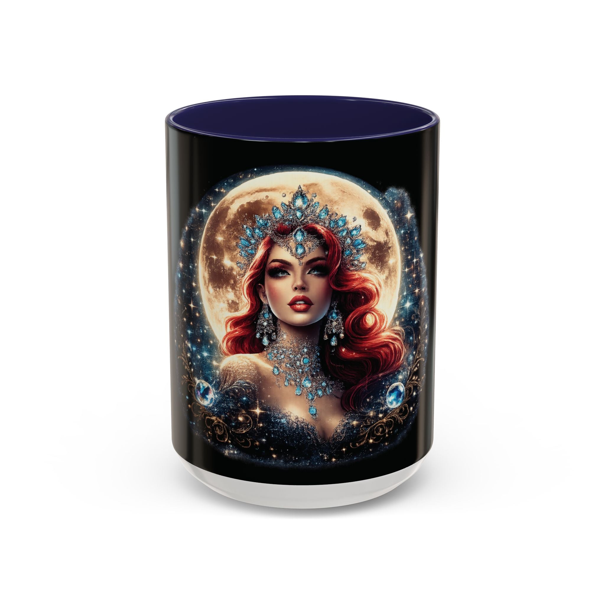 Mistress Moon crescent Mug mm4 | Accent coffee mug 11oz 15oz