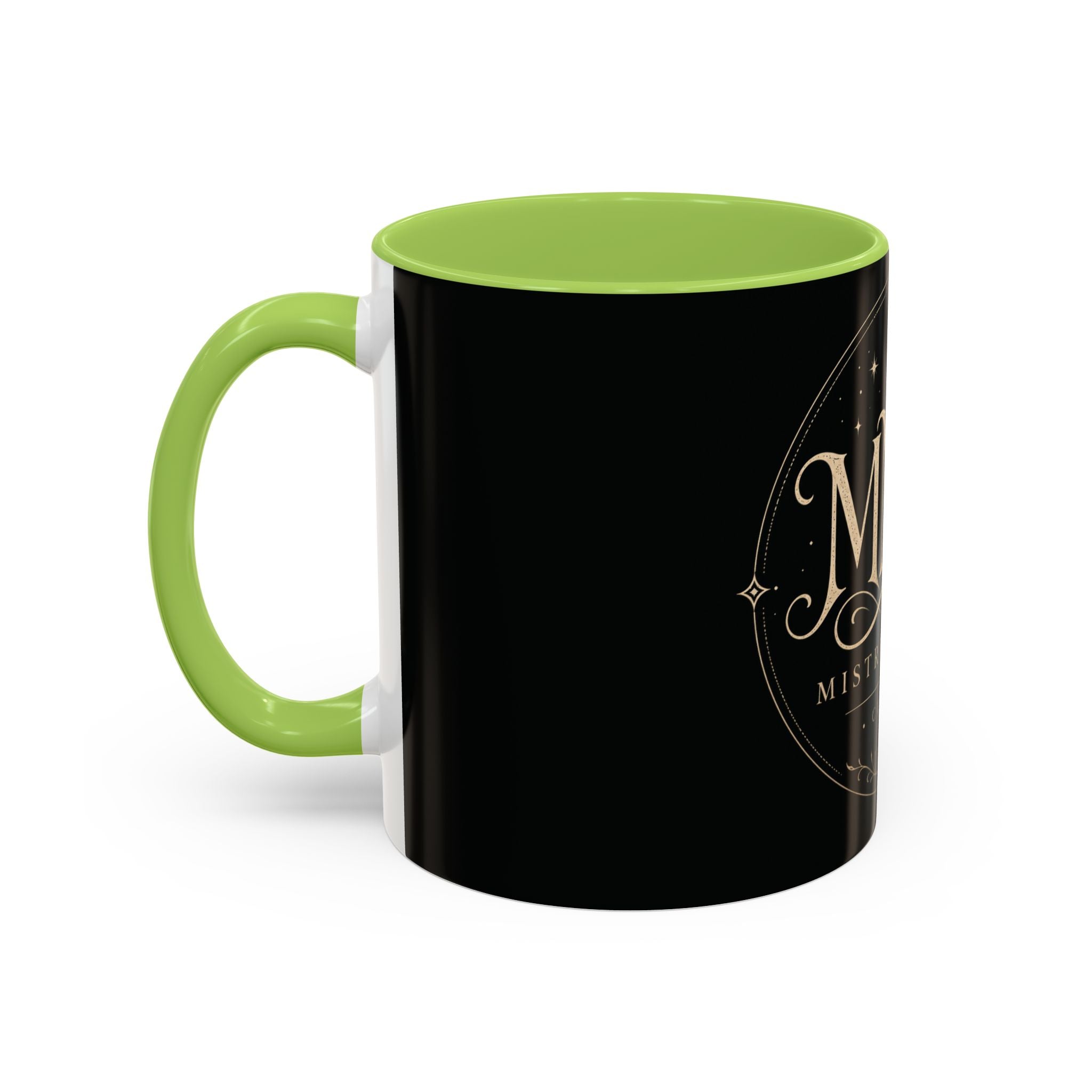 Mistress Moon crescent Mug mmc mono | Accent coffee mug 11oz 15oz