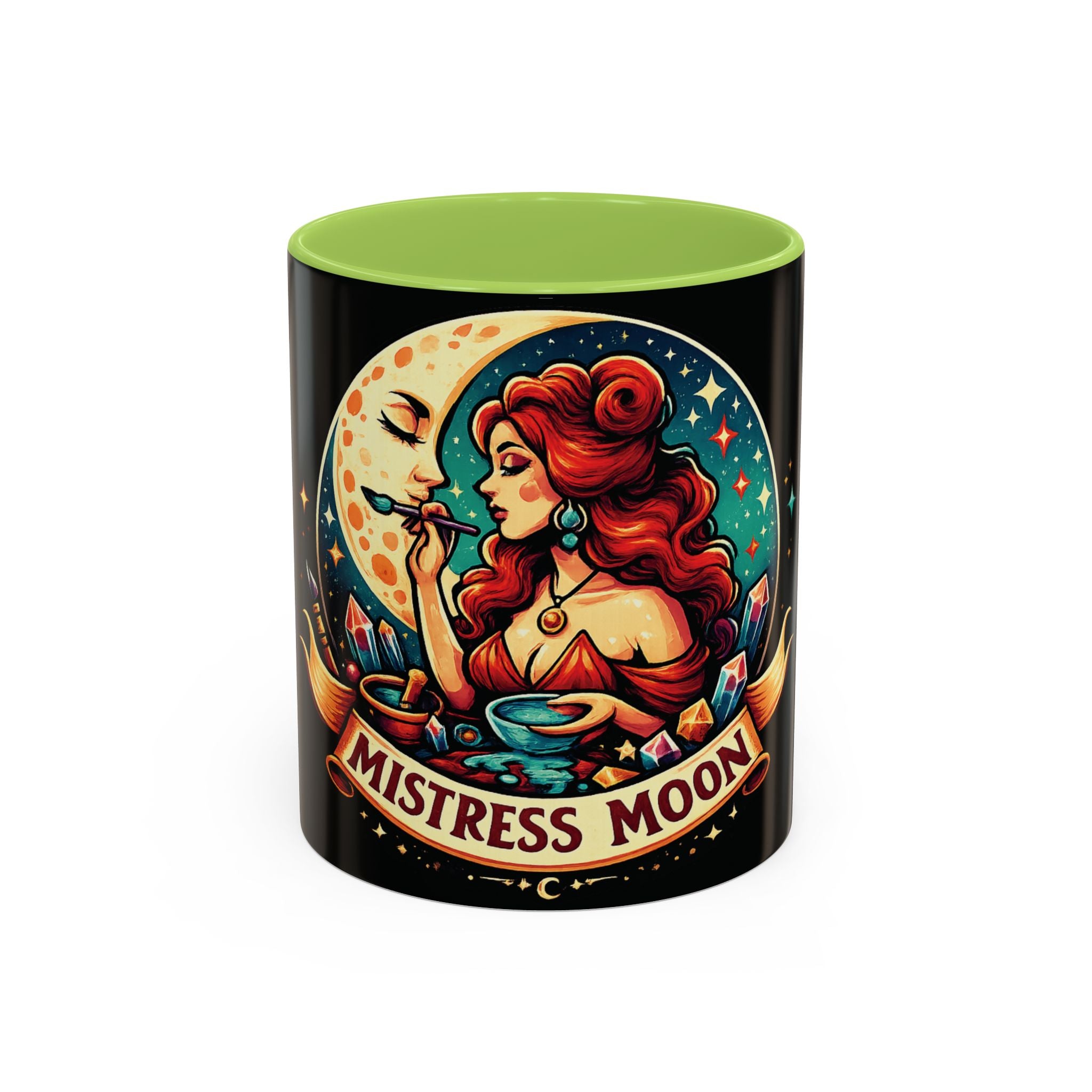 Mistress Moon crescent Mug mm2 | Accent coffee mug 11oz 15oz