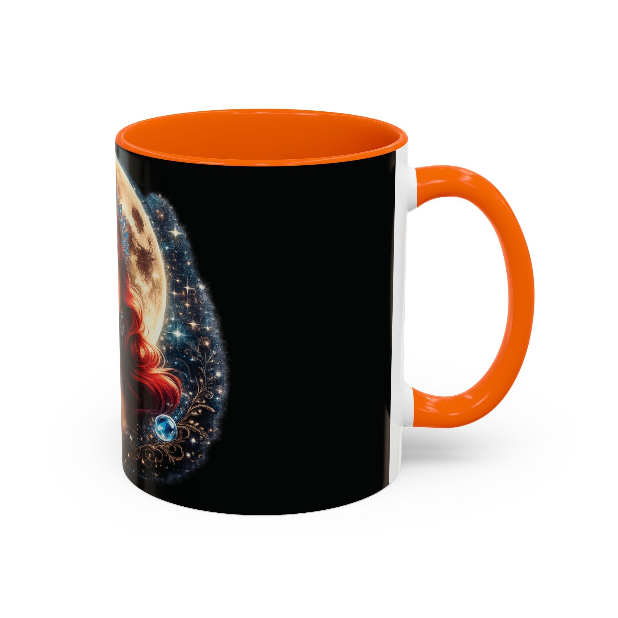 Mistress Moon crescent Mug mm4r | Accent coffee mug 11oz 15oz