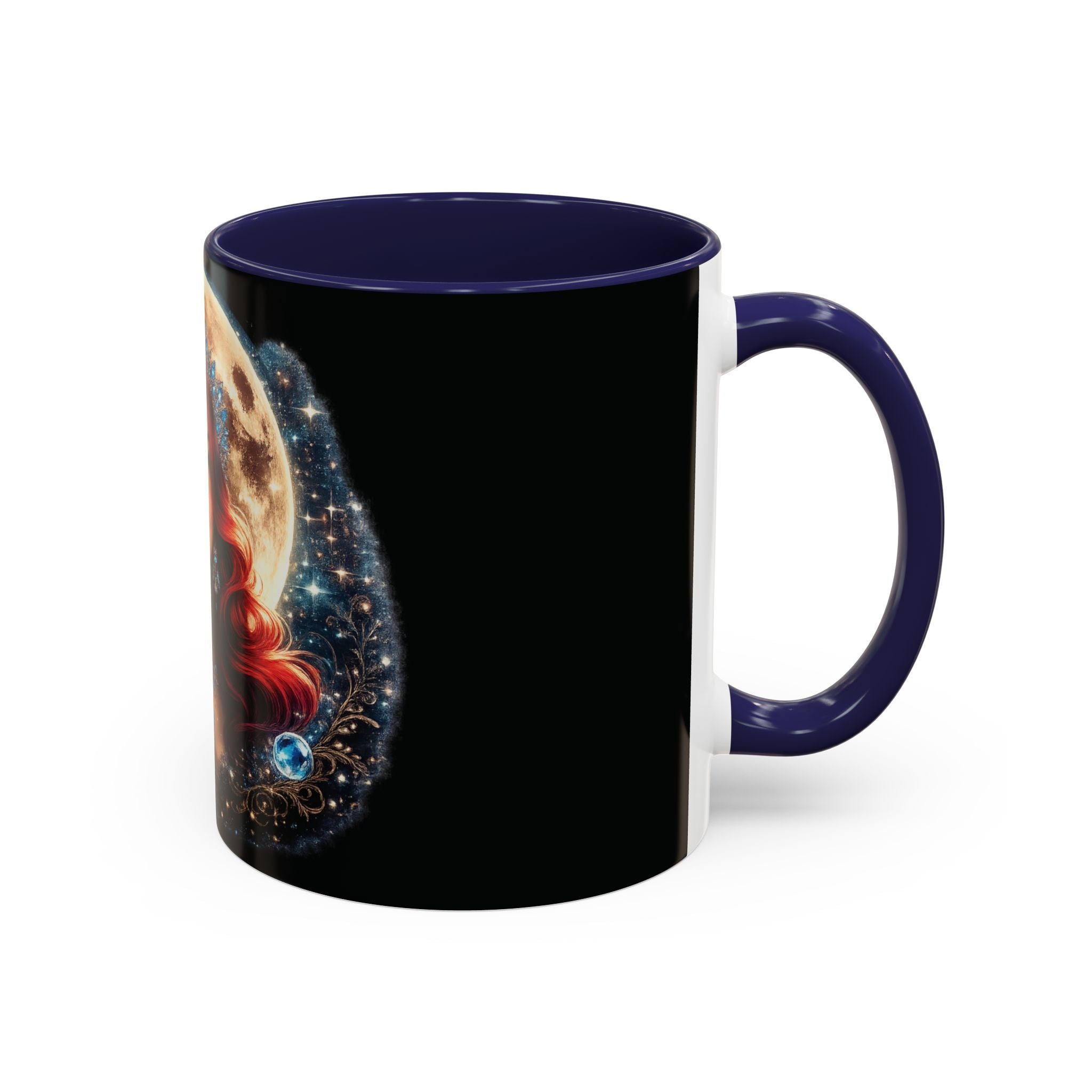 Mistress Moon crescent Mug mm4r | Accent coffee mug 11oz 15oz
