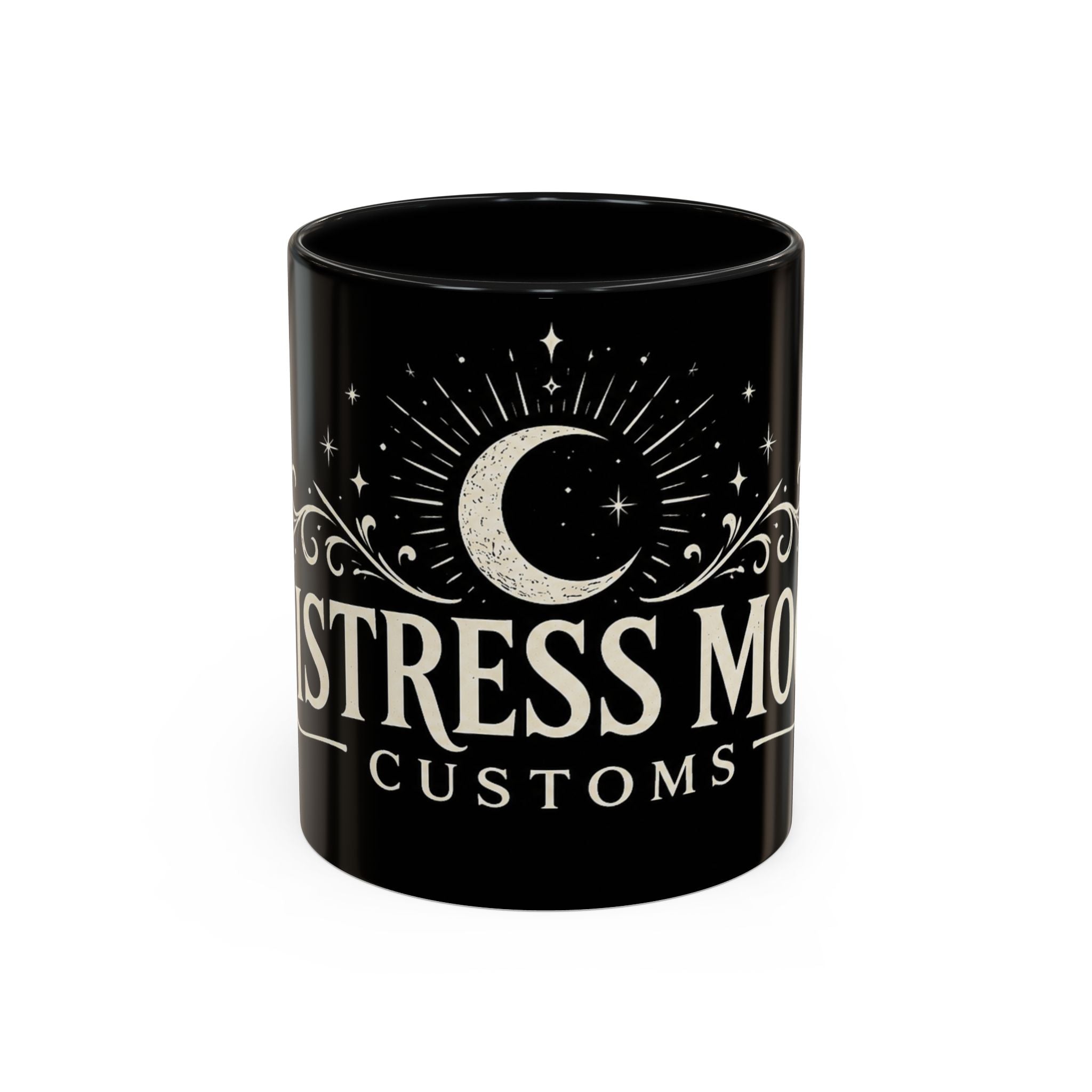 Mistress Moon crescent logo Mug | Accent coffee mug 11oz 15oz