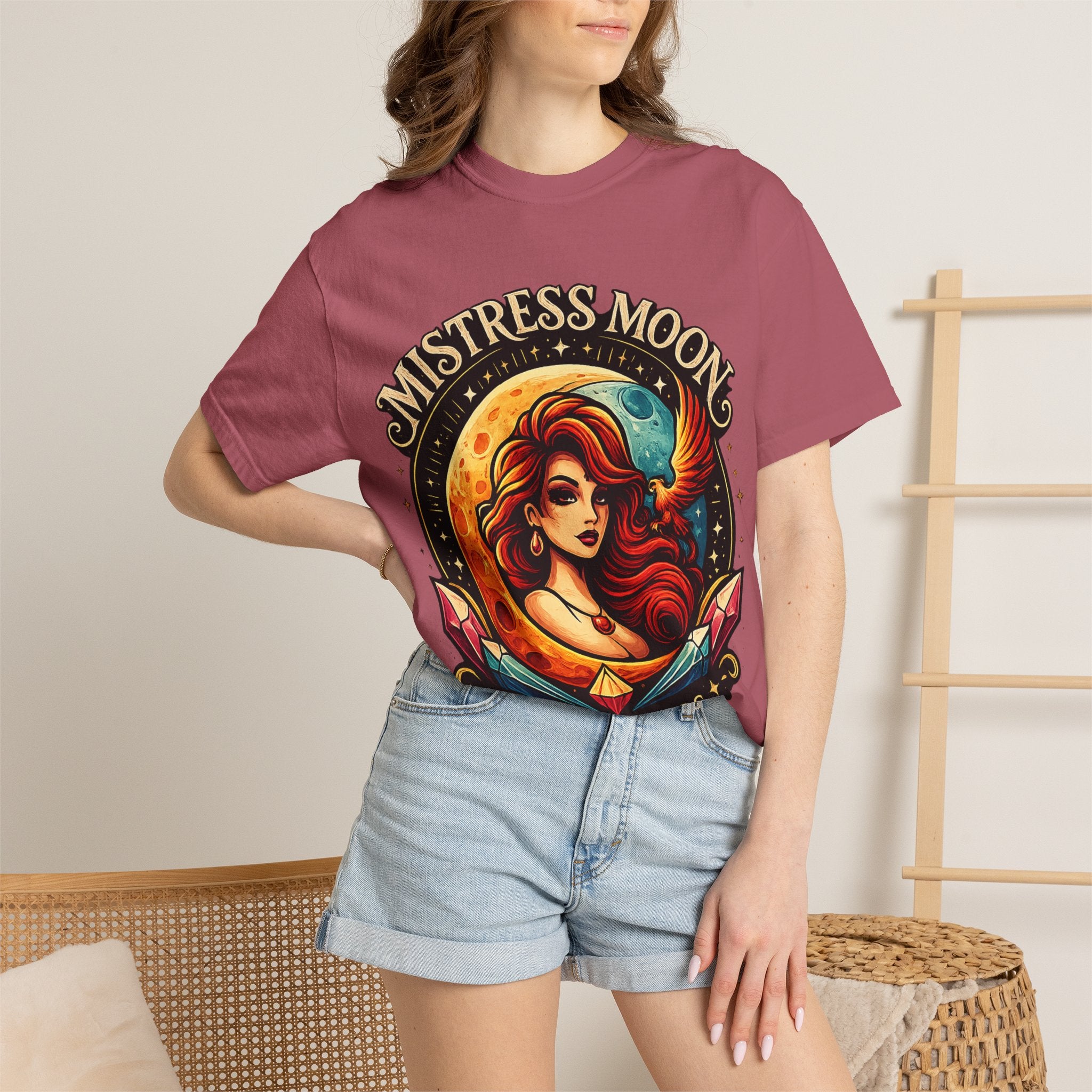Mistress Moon Unisex Garment-Dyed T-shirt mm1