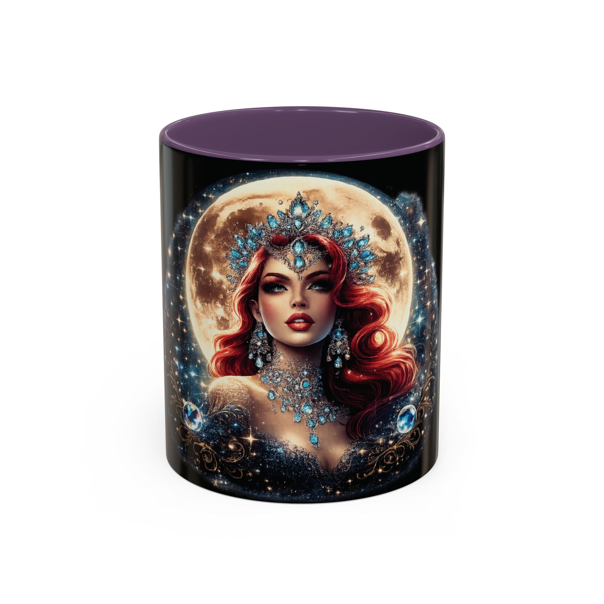 Mistress Moon crescent Mug mm4 | Accent coffee mug 11oz 15oz