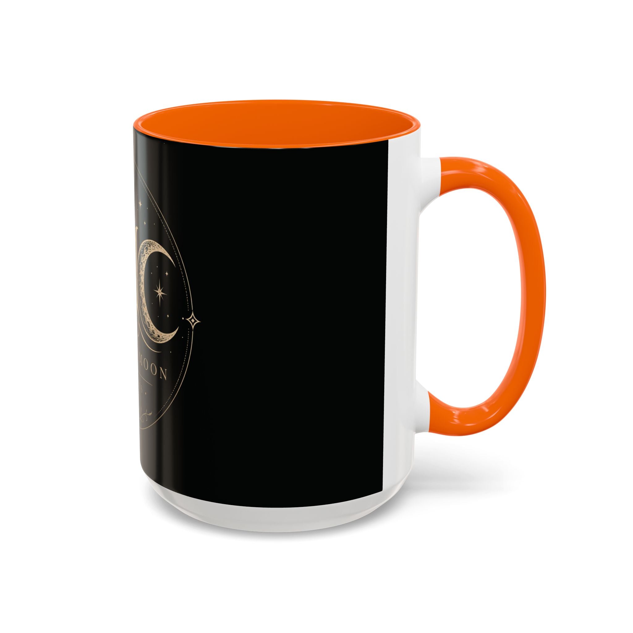 Mistress Moon crescent Mug mmc mono | Accent coffee mug 11oz 15oz